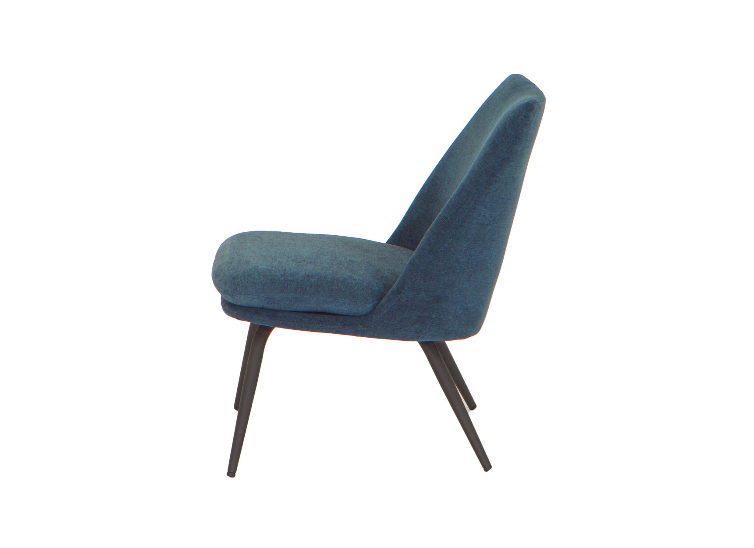 Fauteuil Yoyo 56x73x77cm - stof - petrol