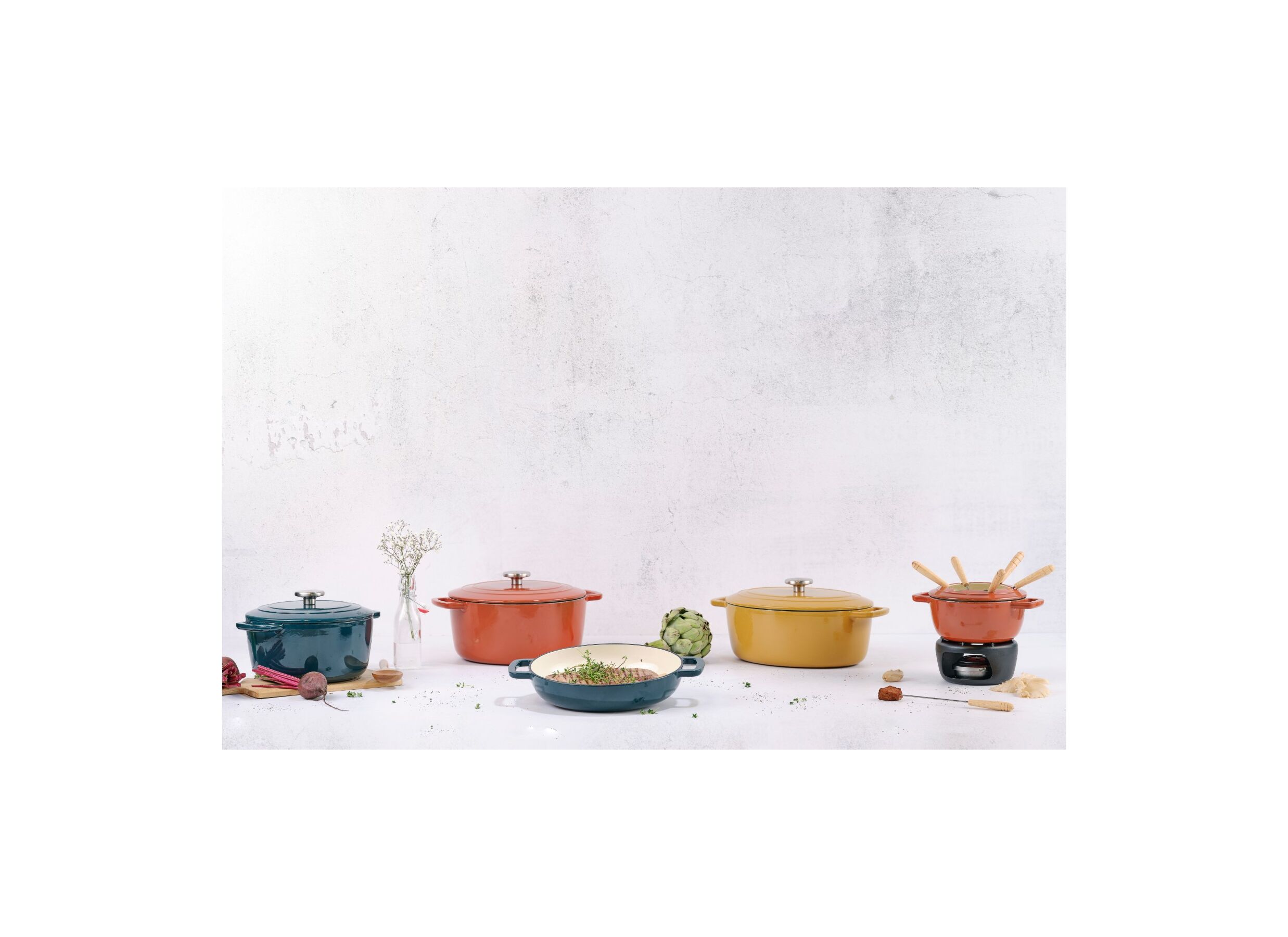 Sfeerfoto - Stoofpot Fontestic Ø20cm 2,7L - gietijzer