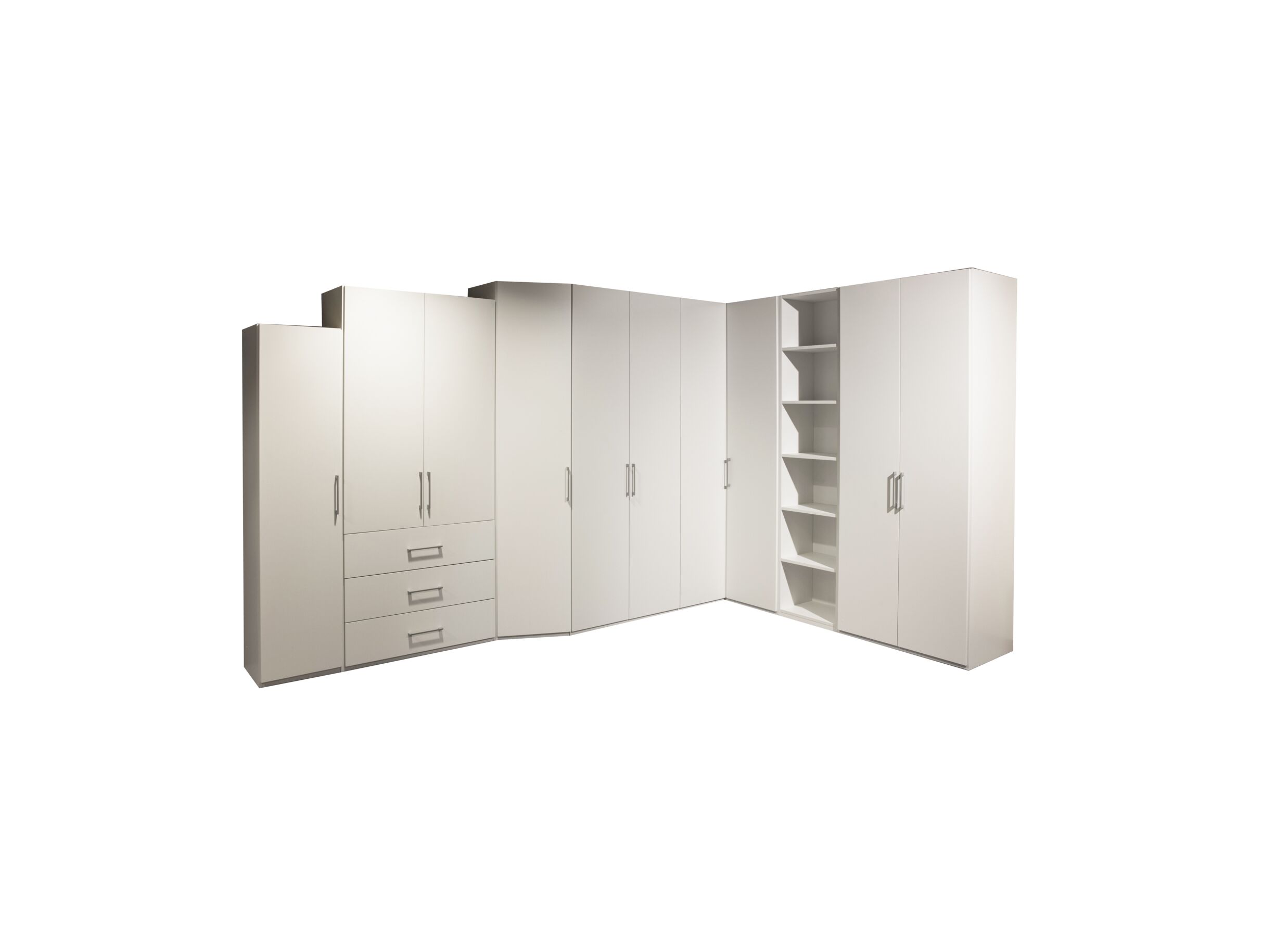 Systeemkast Orange 400cm - decor- alpine wit - Armoire système Orange 400cm - décor - blanc alpin