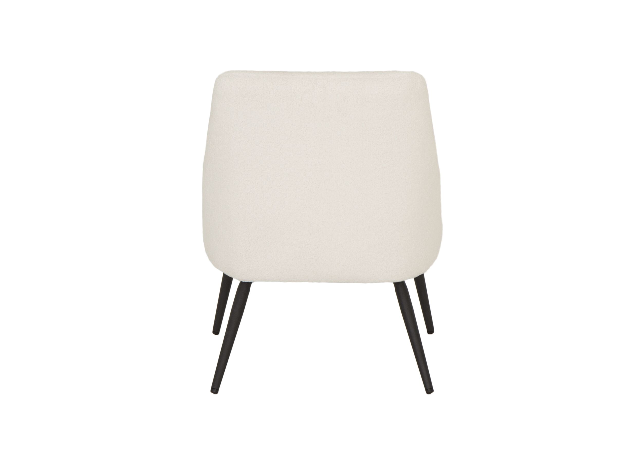 Fauteuil Yoyo 56x73x77cm - tissu -craie