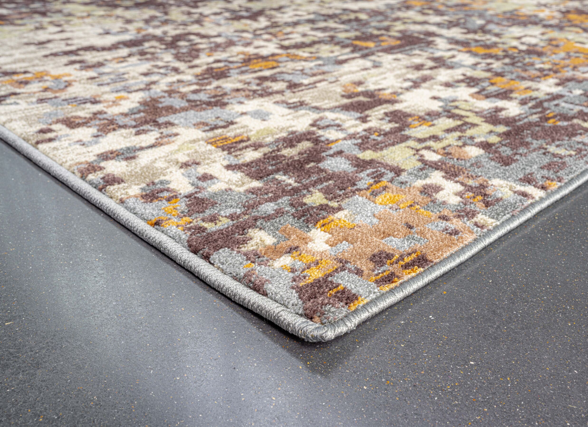 Detailfoto - Tapijt Milo 200x290cm - polyester - multicolor