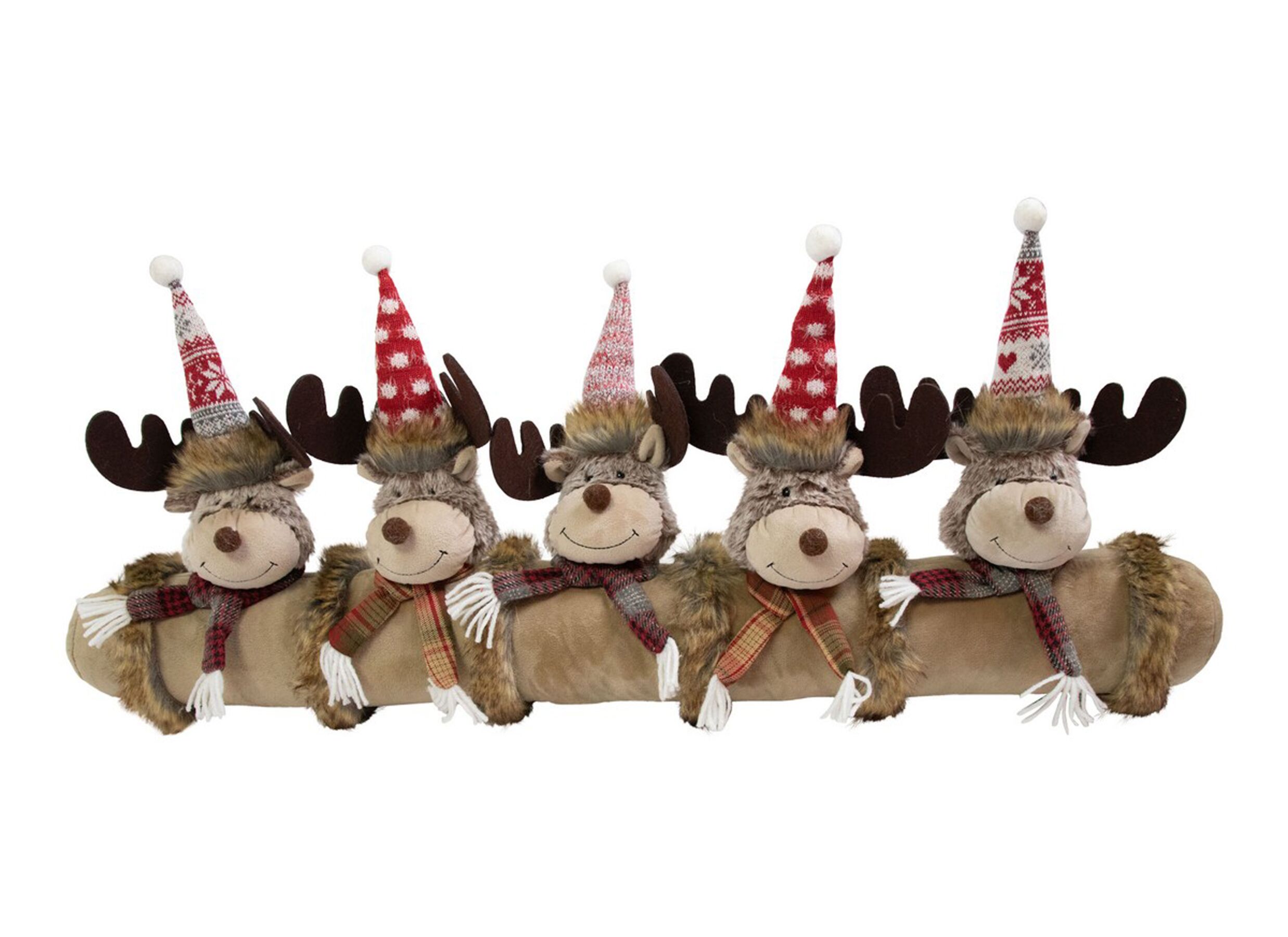Deurstopper Rudolf 30x88cm - stof - multicolor - Deurstopper Rudolf 30x88cm - stof - multicolor
