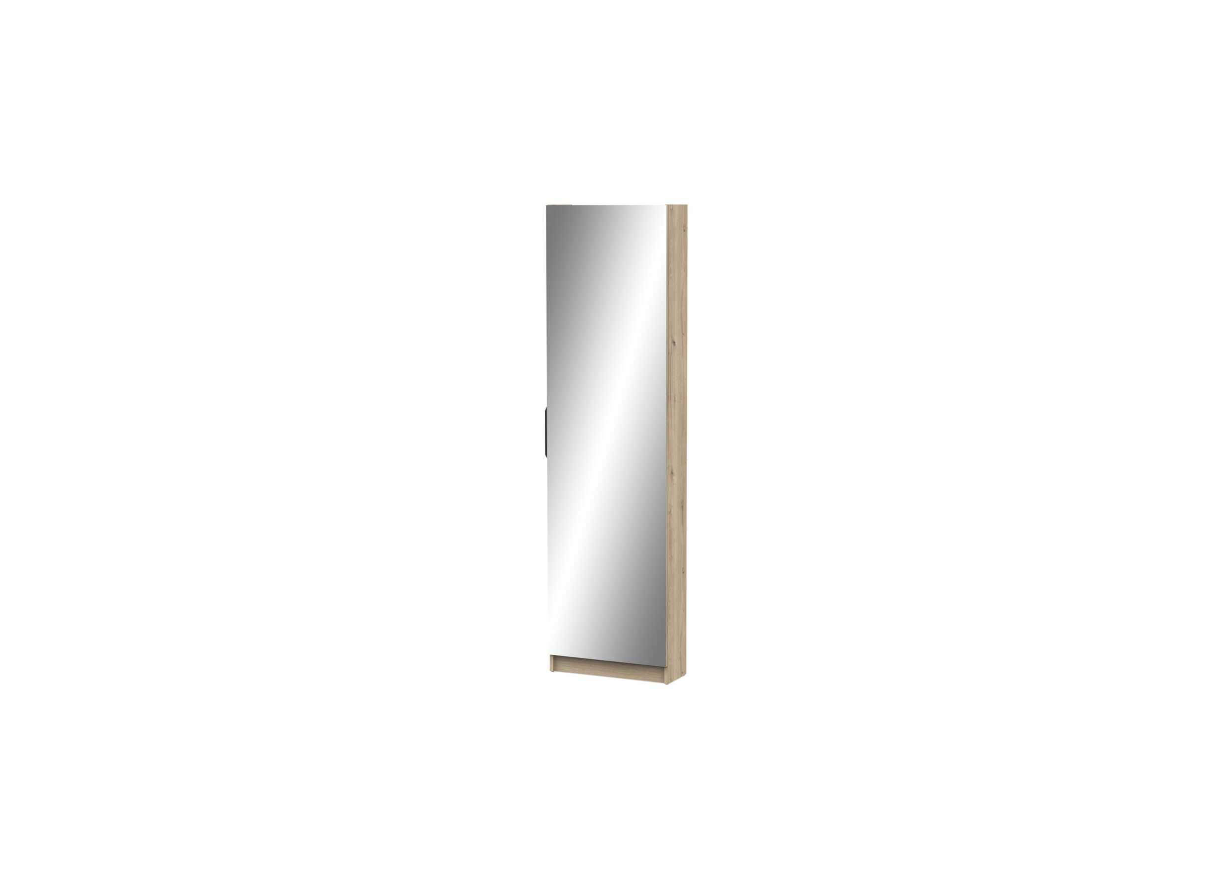 Aperçu - Armoire à chaussures Zapatero 50x20x181cm chêne royal