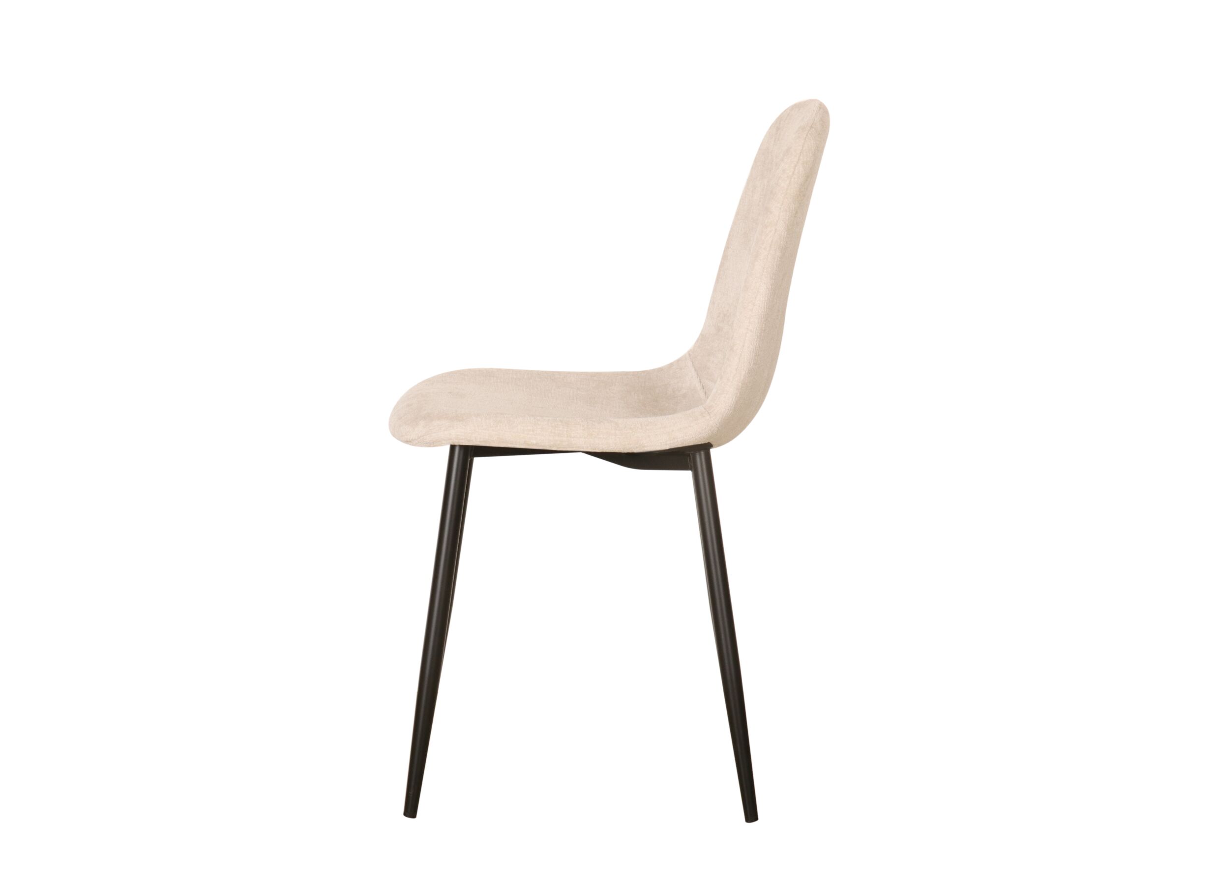 Overzichtsfoto - Stoel Speech 45x46x88cm - stof - beige