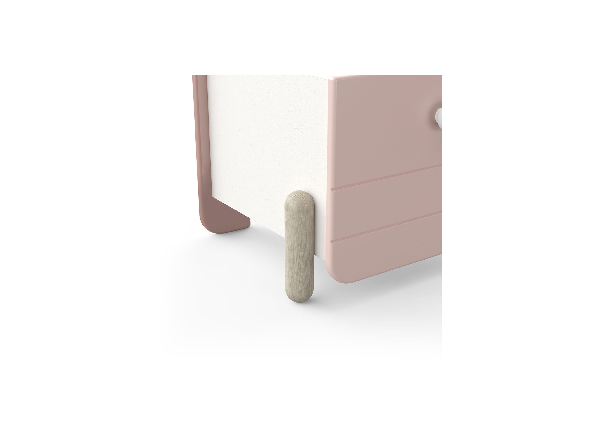 Detail - Table de chevet Jade 39,5x36x38cm