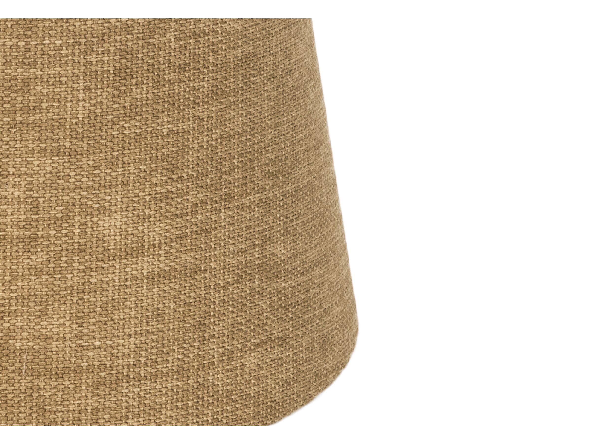 Detailfoto - Lampenkap Ø30cm - stof - caramel