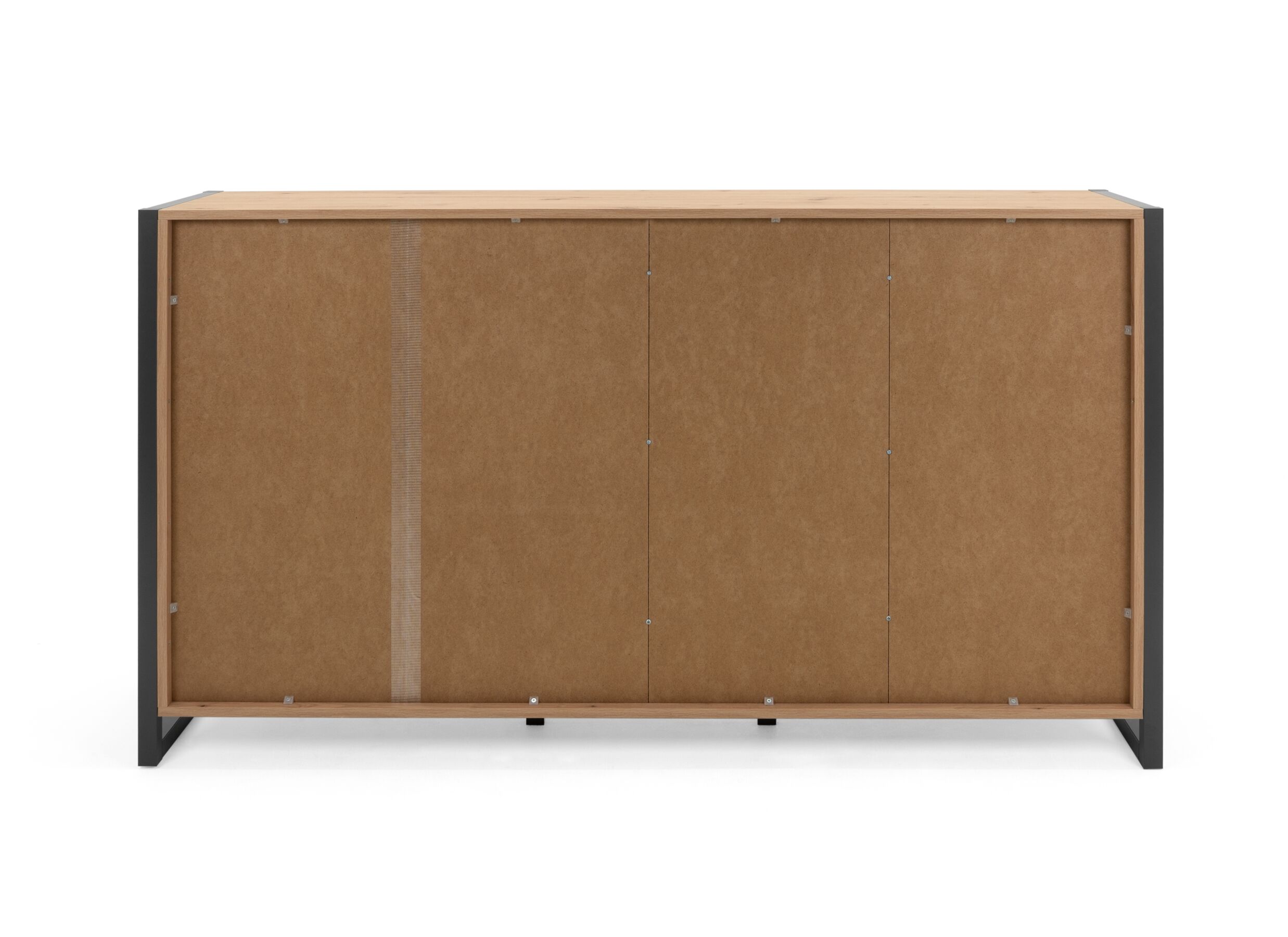 Commode Denver 160x88x40cm - decor - artisanale eik & anthraciet
