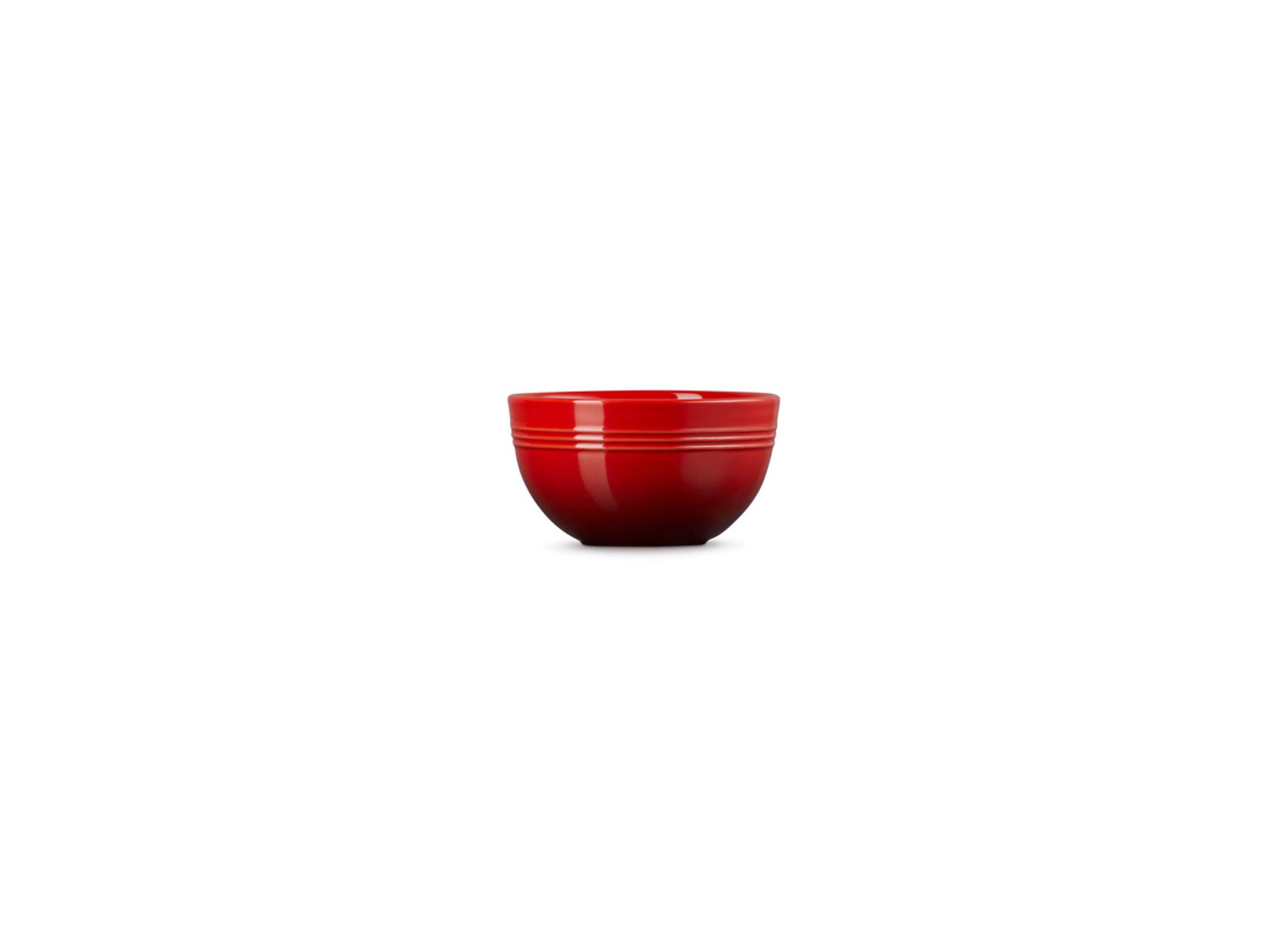 Overzichtsfoto - Kom Coupe Ø12cm - stoneware - kersenrood
