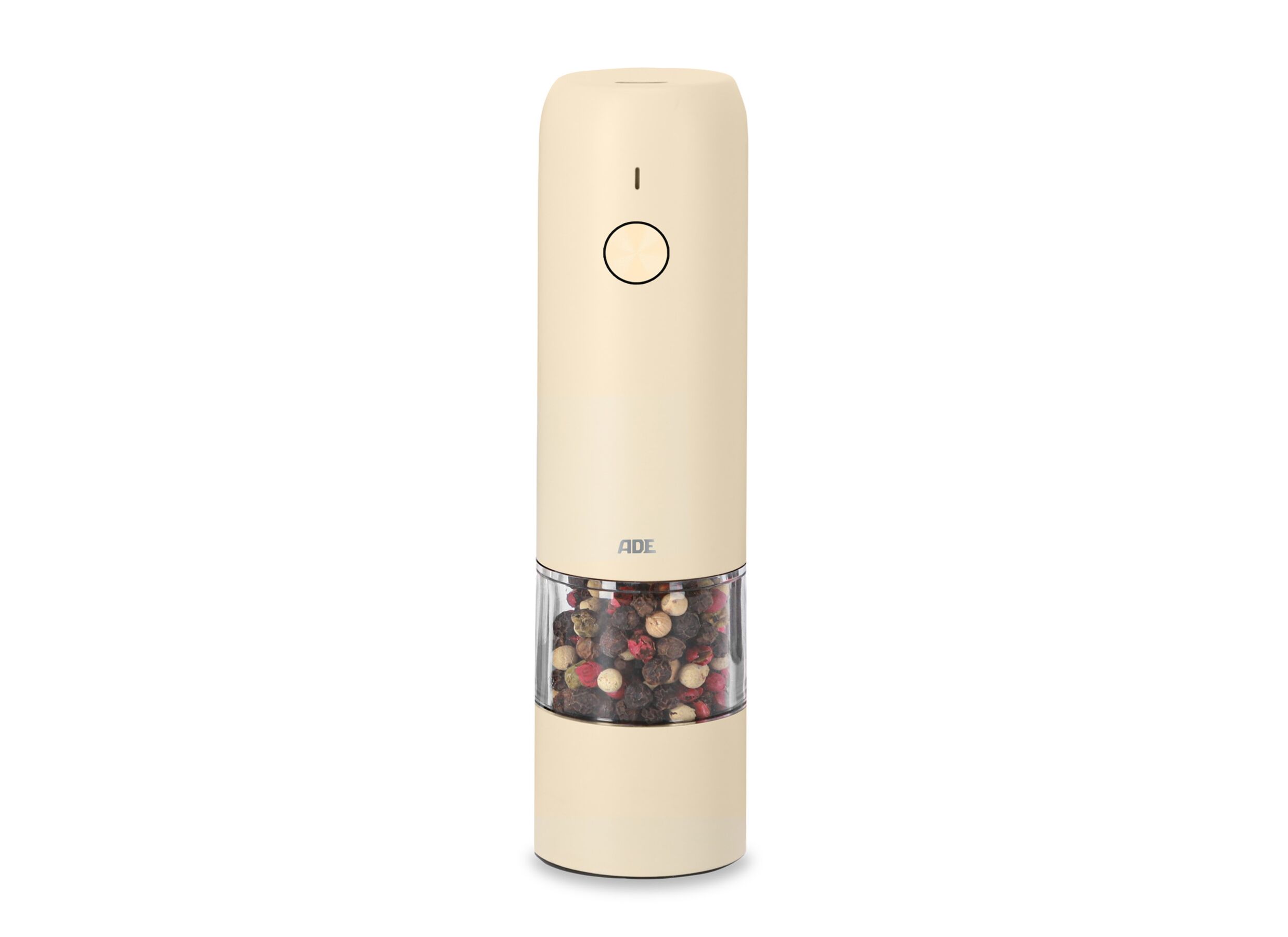 Plus Important - Moulin poivre et sel H14cm - acier - cream électrique et rechargeable