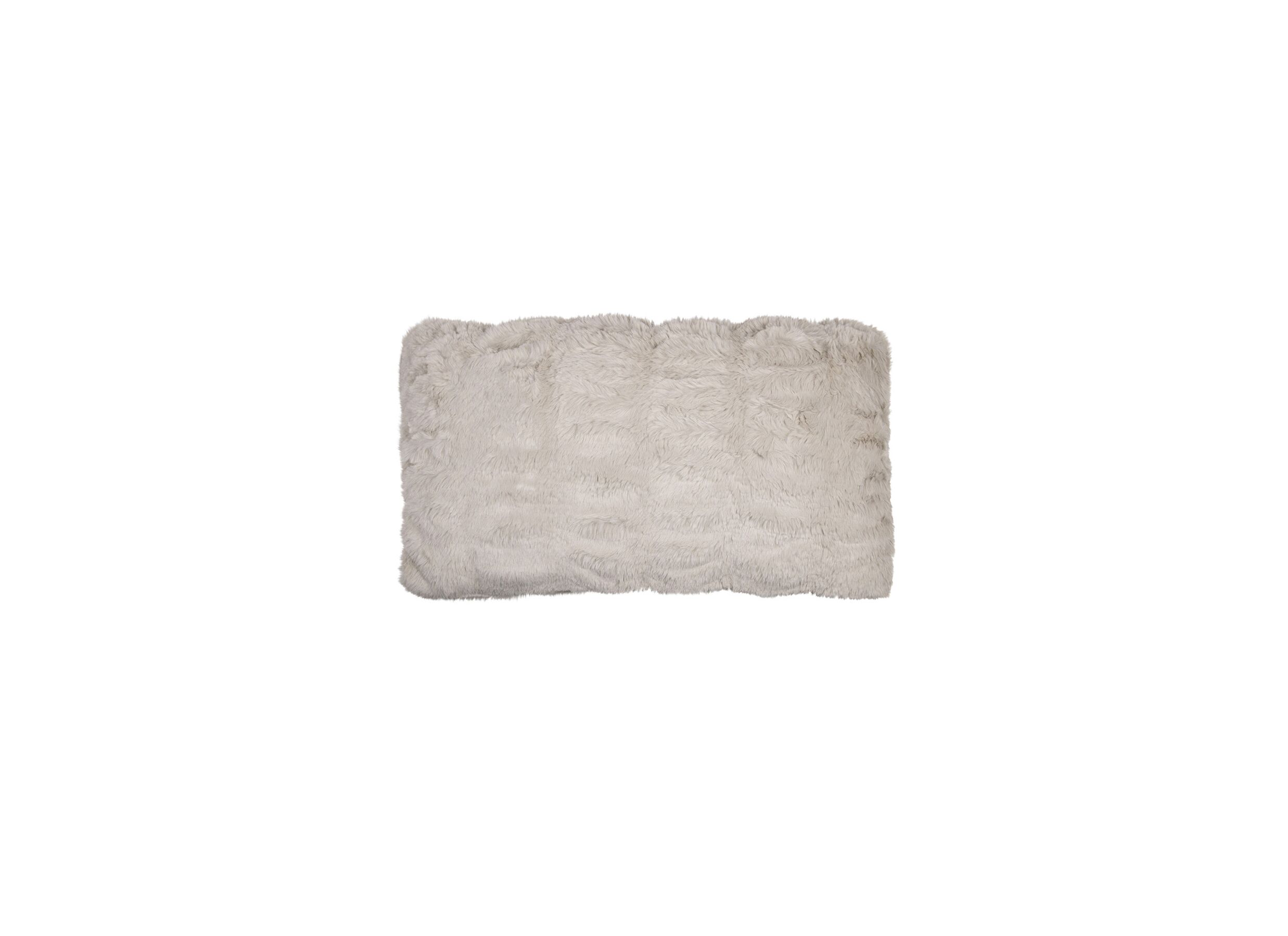 Coussin Ribbed Bear 50x30cm beige - Coussin Ribbed Bear 50x30cm - tissu - beige