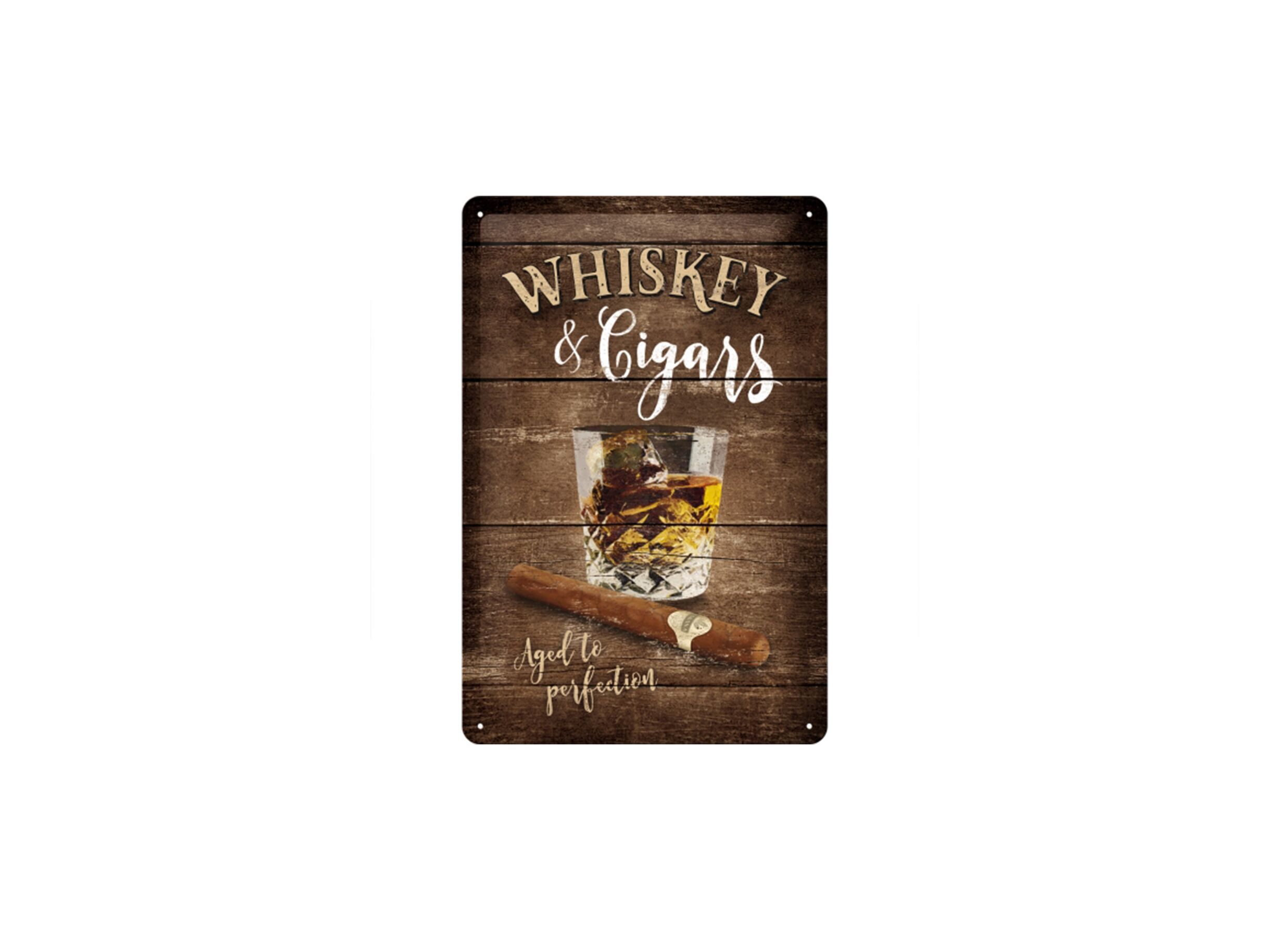 Plakkaat 20x30cm Whiskey