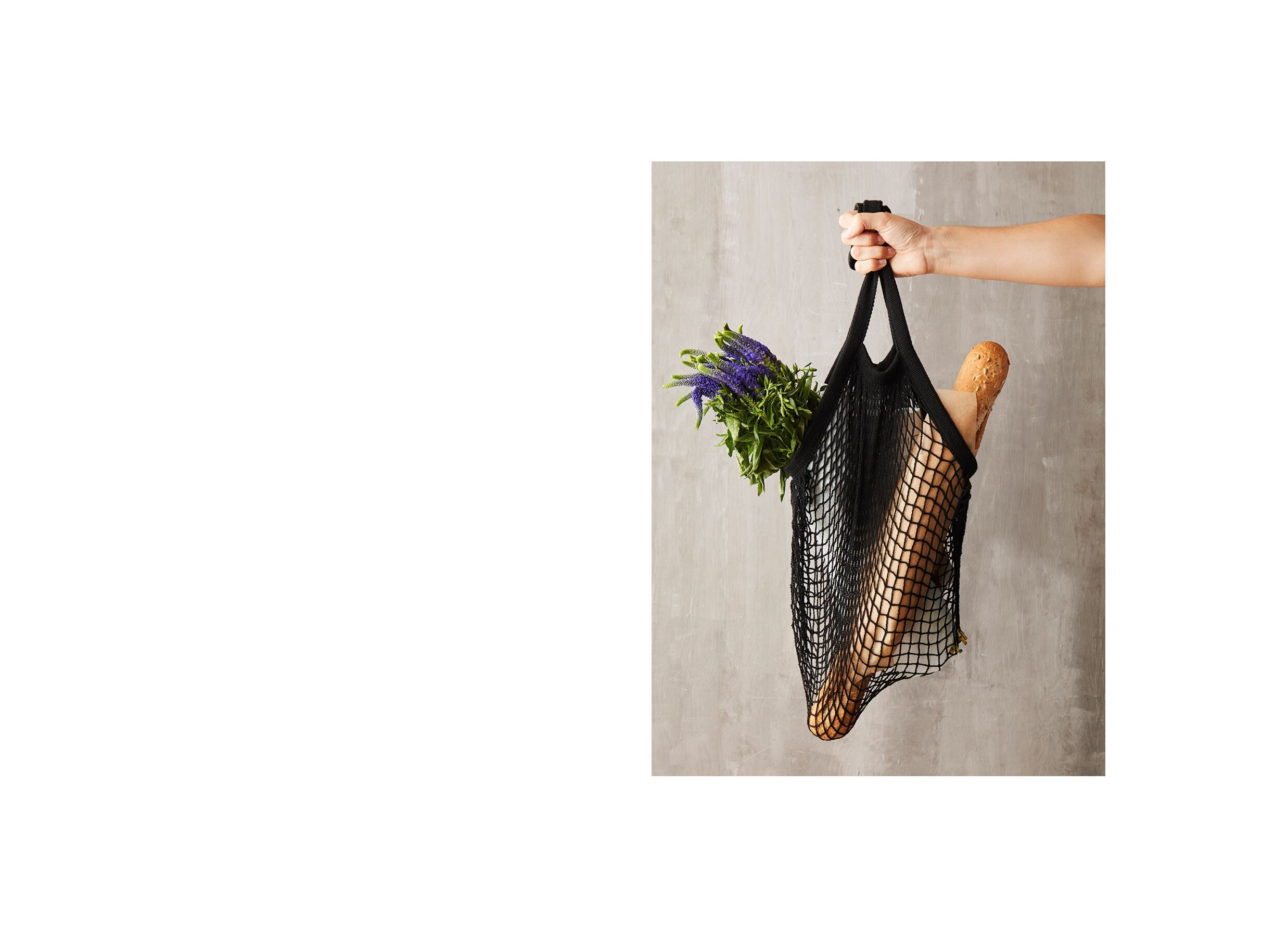 Sfeerfoto - Parijse nettas 33x45cm zwart