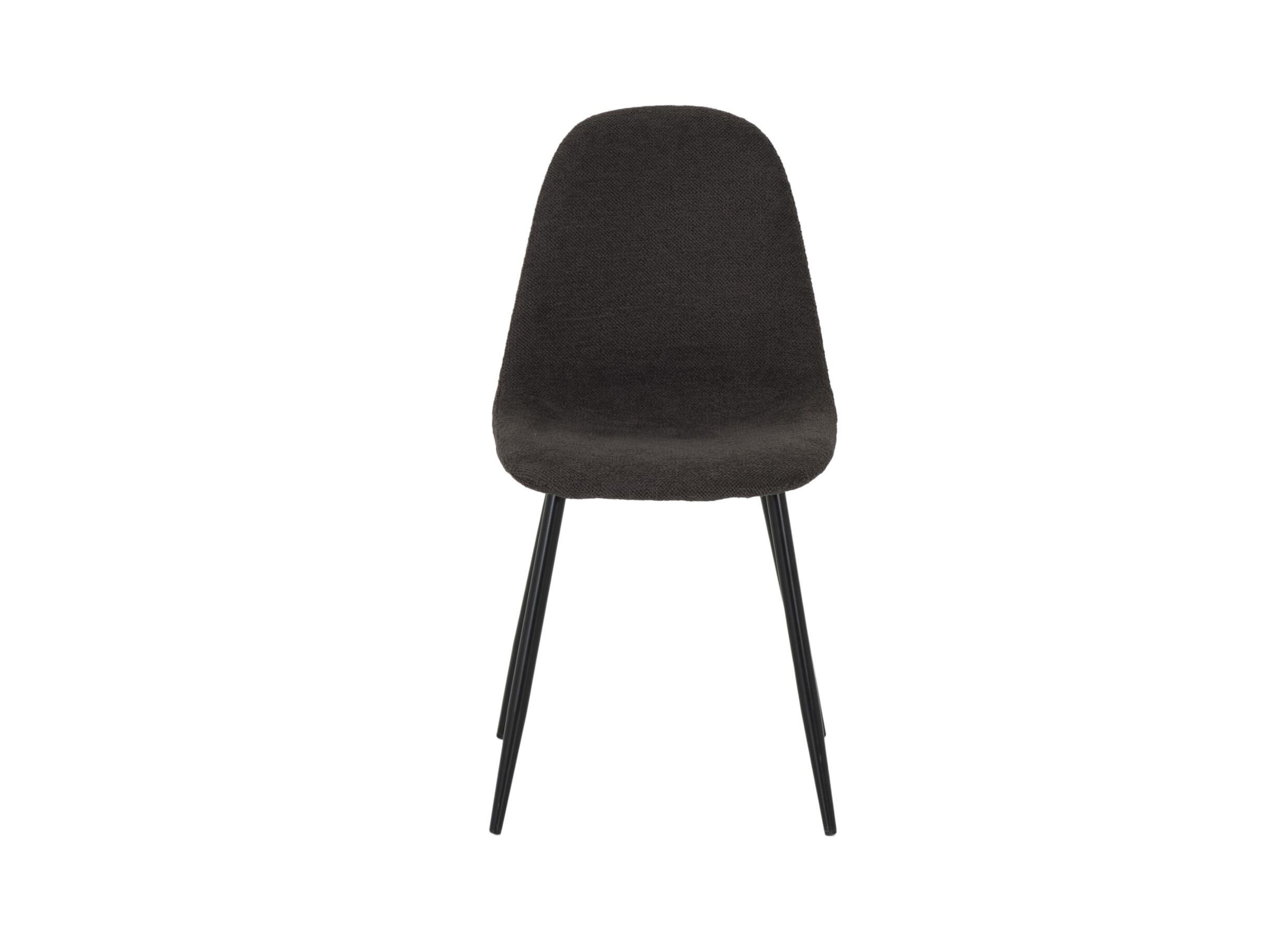 Stoel Charlton 44x53x87cm - stof - espresso