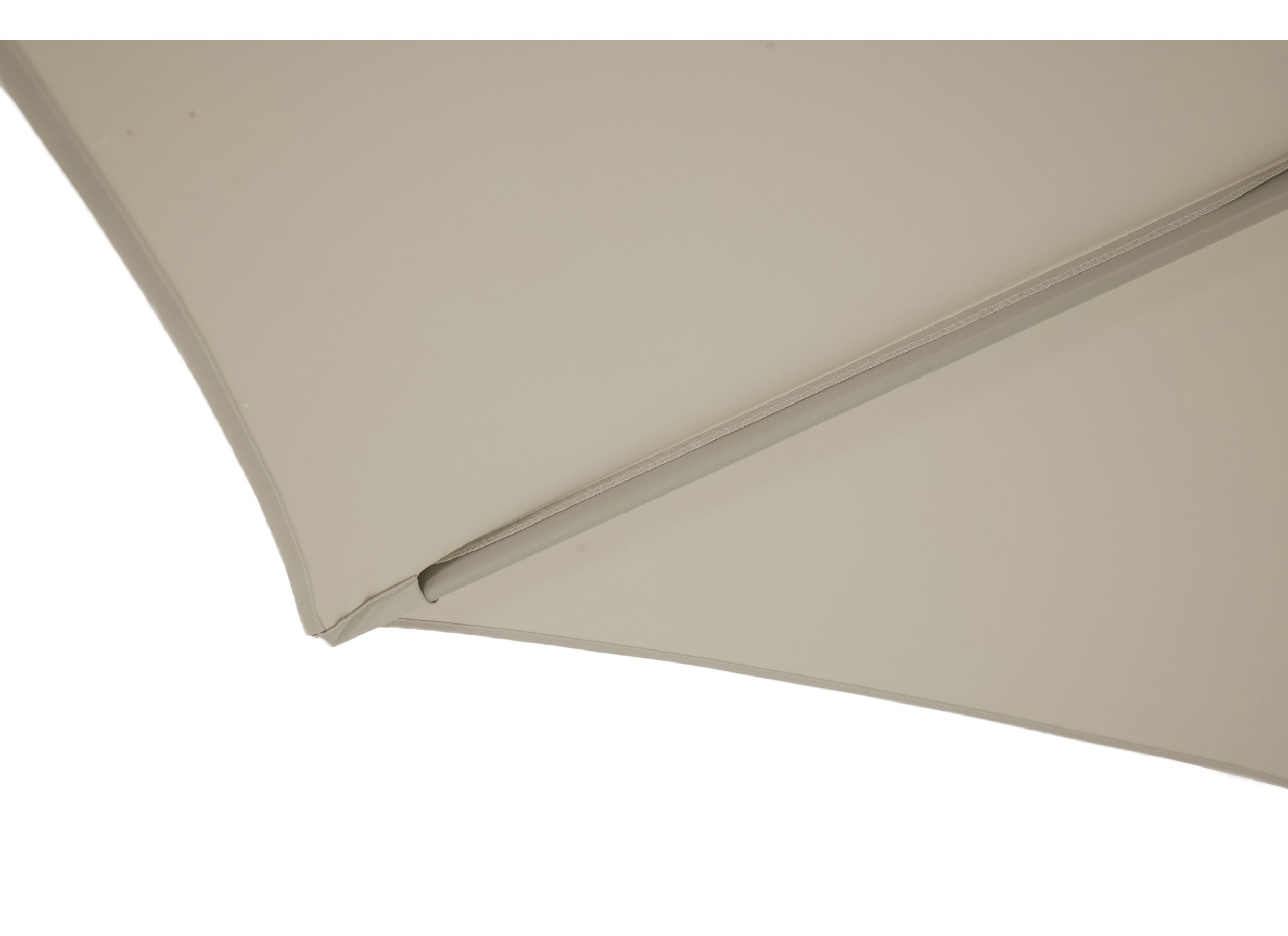 Detail - Parasol Nerissa Ø350cm mastic avec couverture