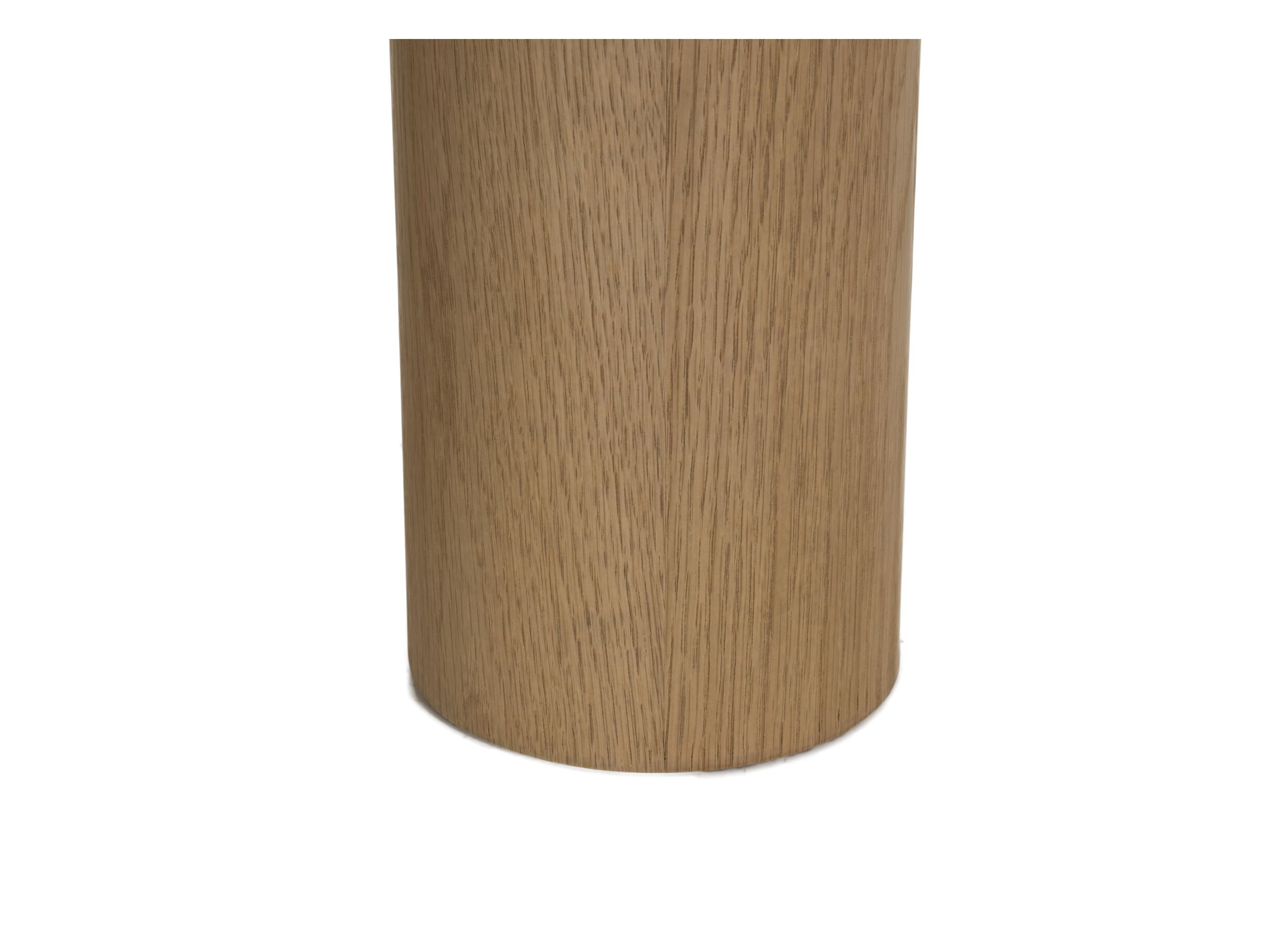 Detailfoto - Salontafel Cappa 75x60cm - eik fineer - naturel