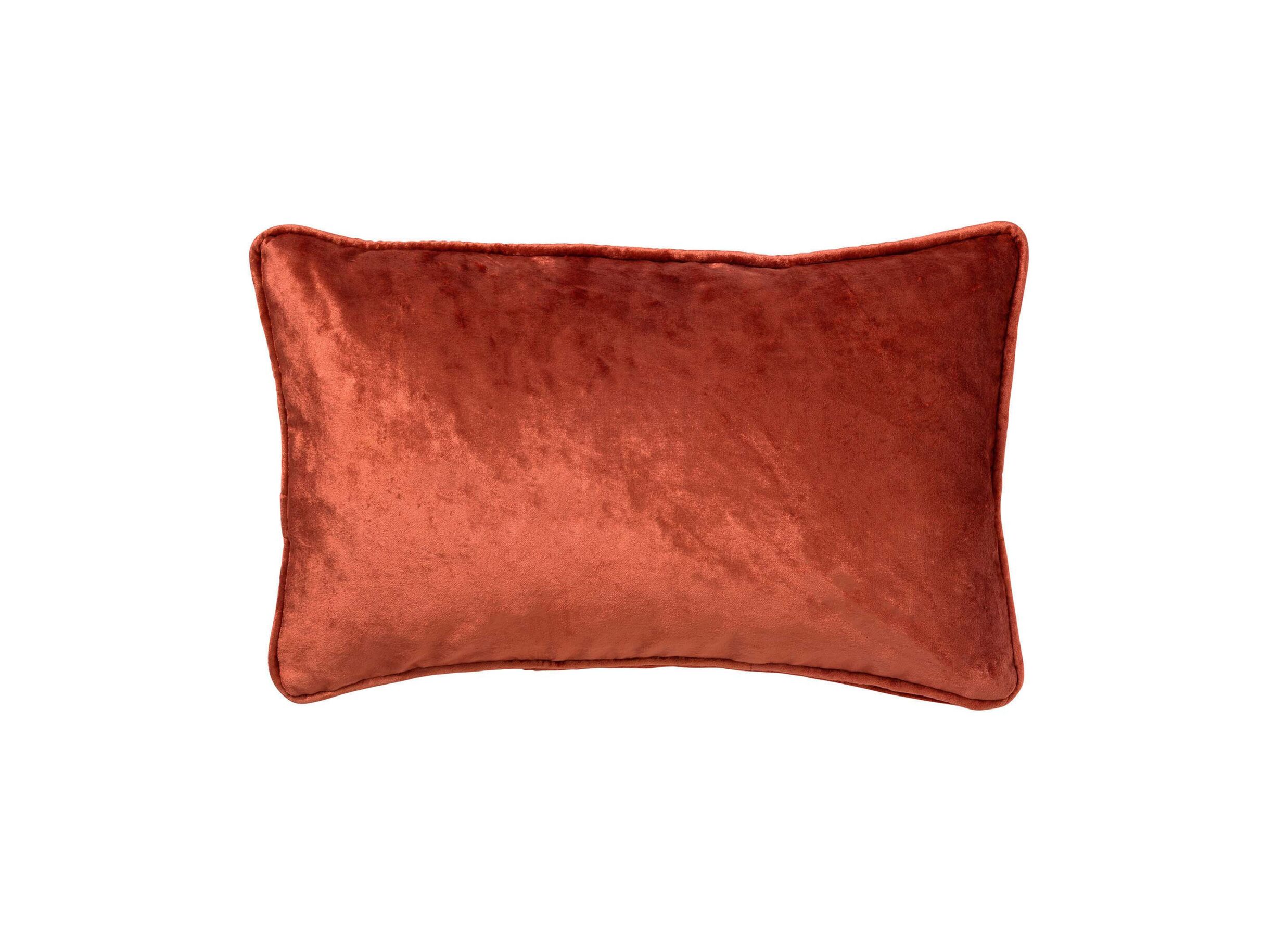 Coussin Chloe 50x30cm potters clay - Coussin Chloe 50x50cm - viscose & polyester -potters clay