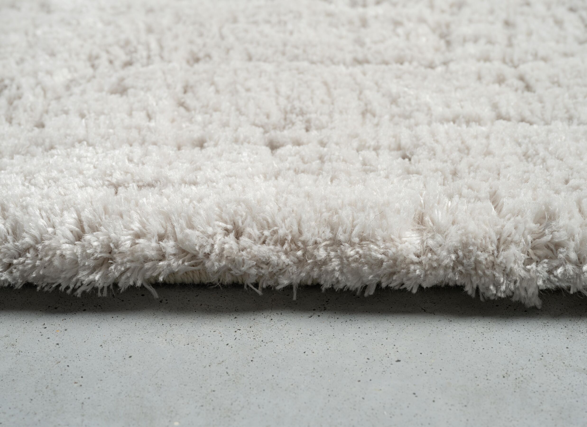 Detail - Tapis Madagaskar 120x170cm - fibre de polyester - blanc