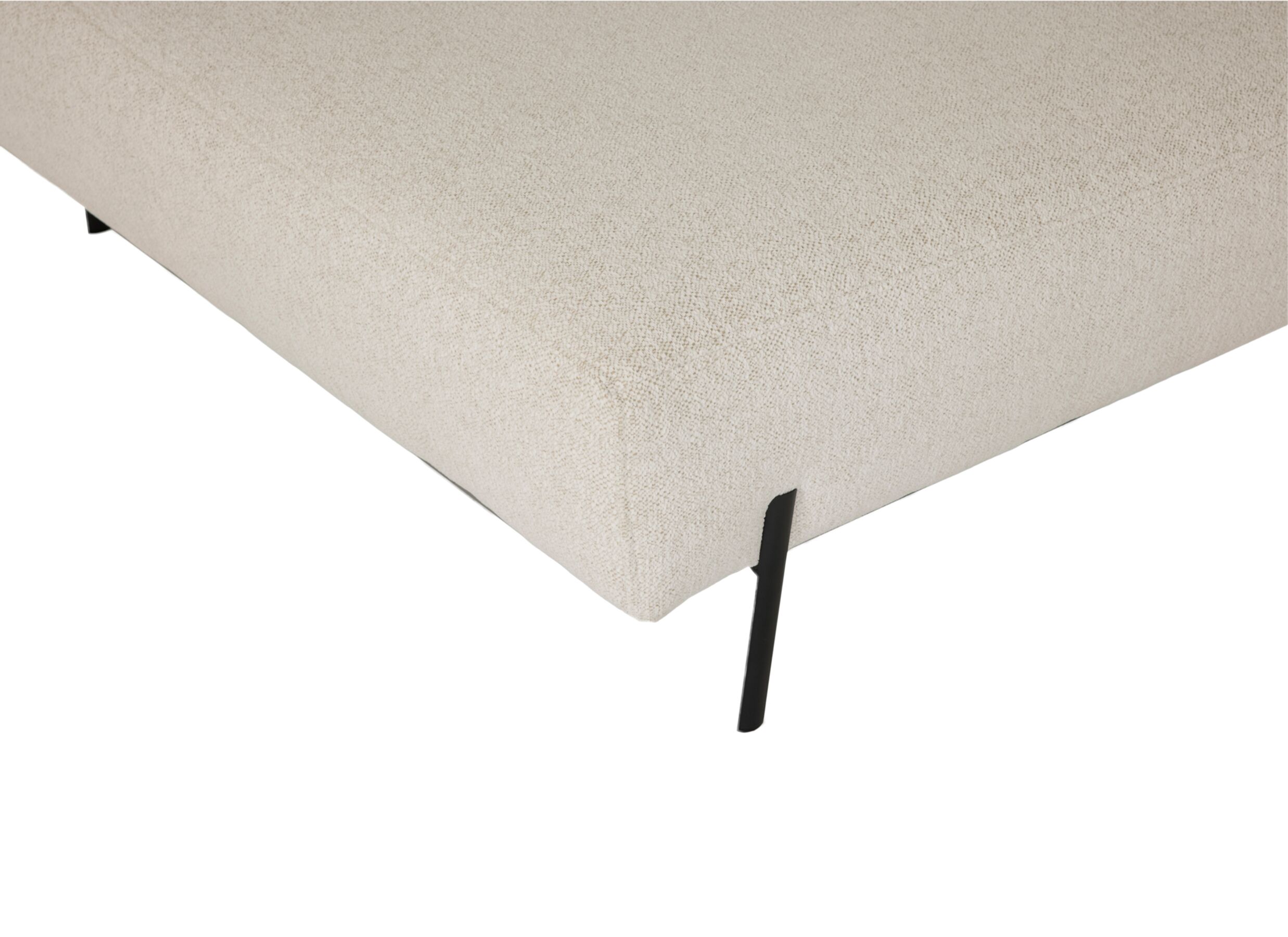 Detailfoto - Hoeksalon Celaya 298x223cm - chenille - ecru