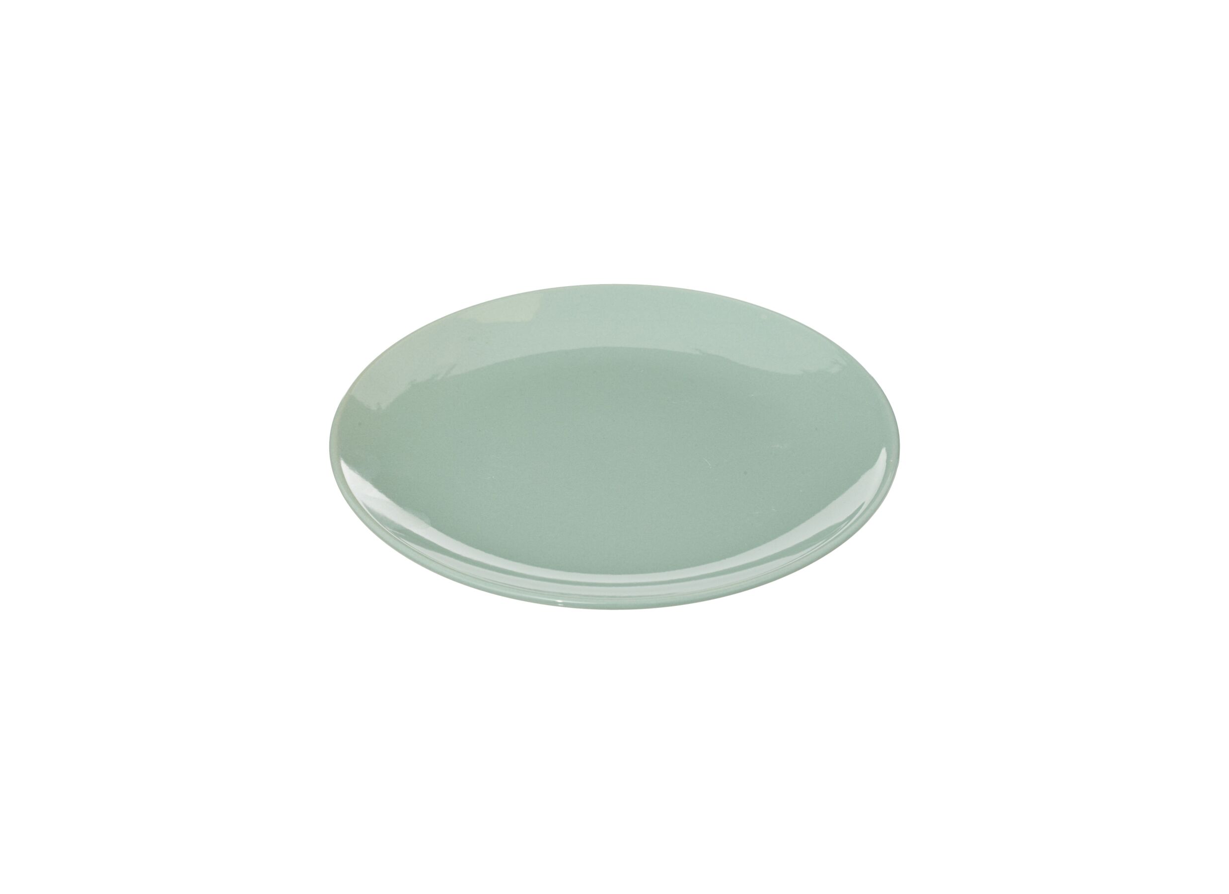 Overzichtsfoto - Serviesset Colorama 18-delig - stoneware - muntgroen