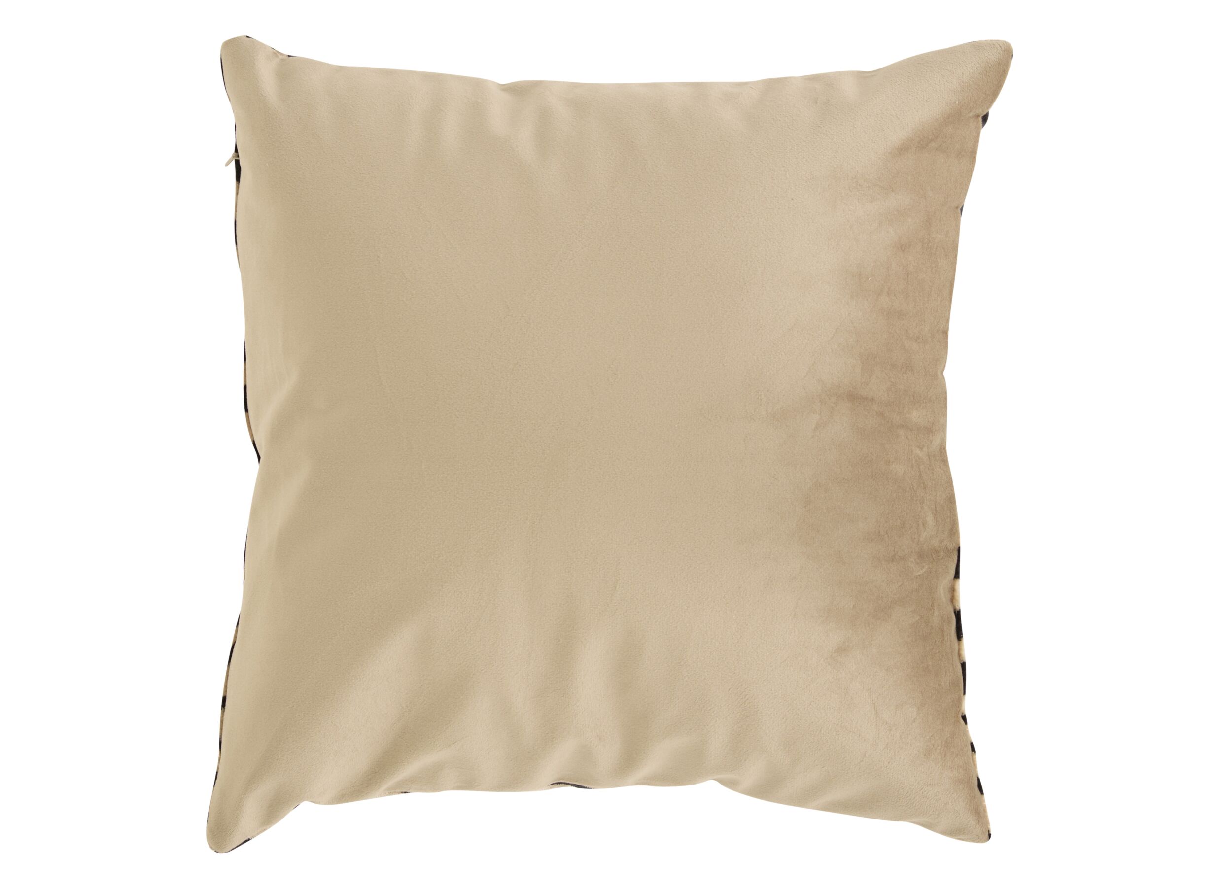 Overzichtsfoto - Kussen Lynra 40x40cm - polyester - bruin & zwart