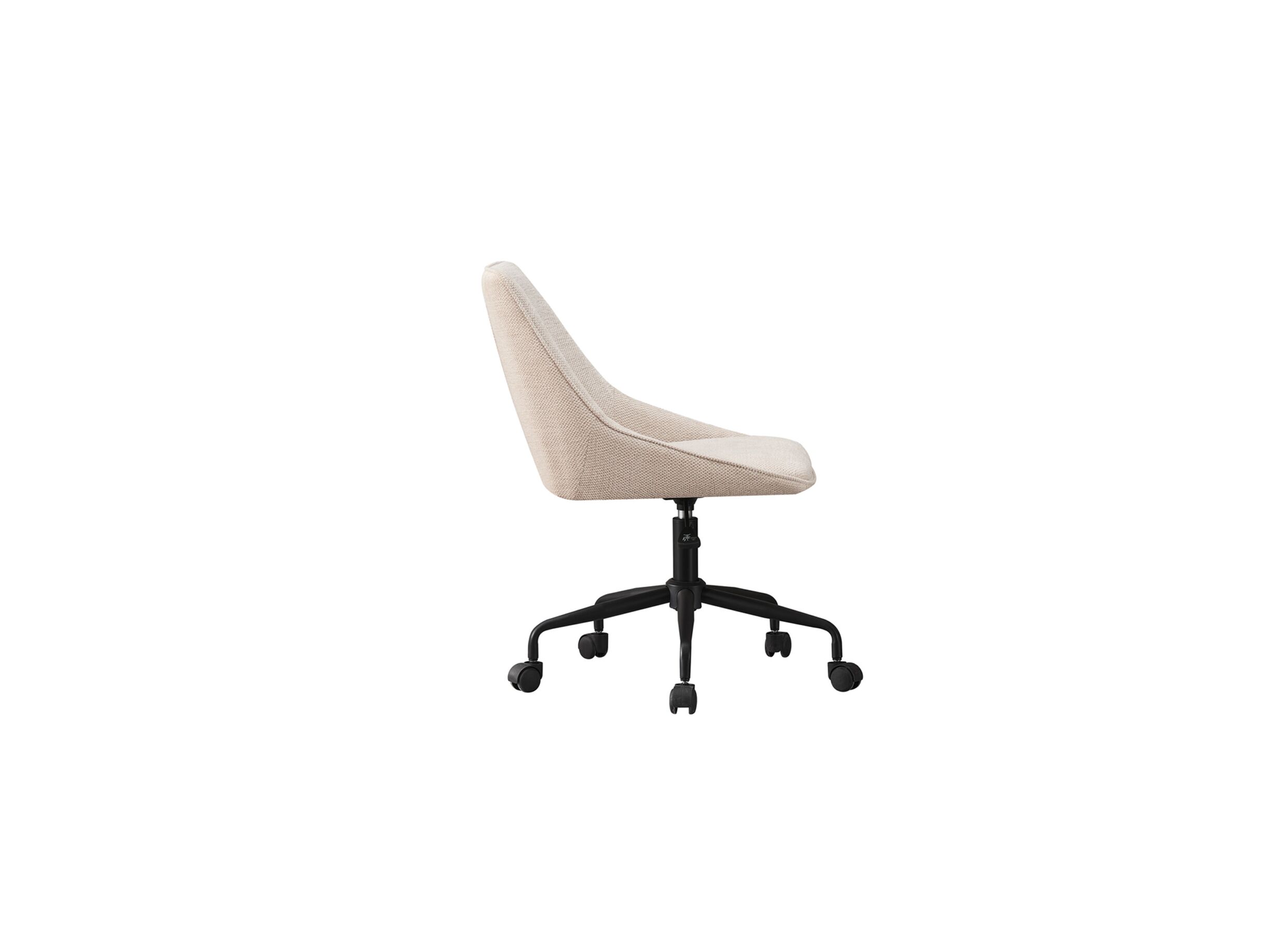 Chaise de bureau Apex 49x68x90cm - tissu - beige
