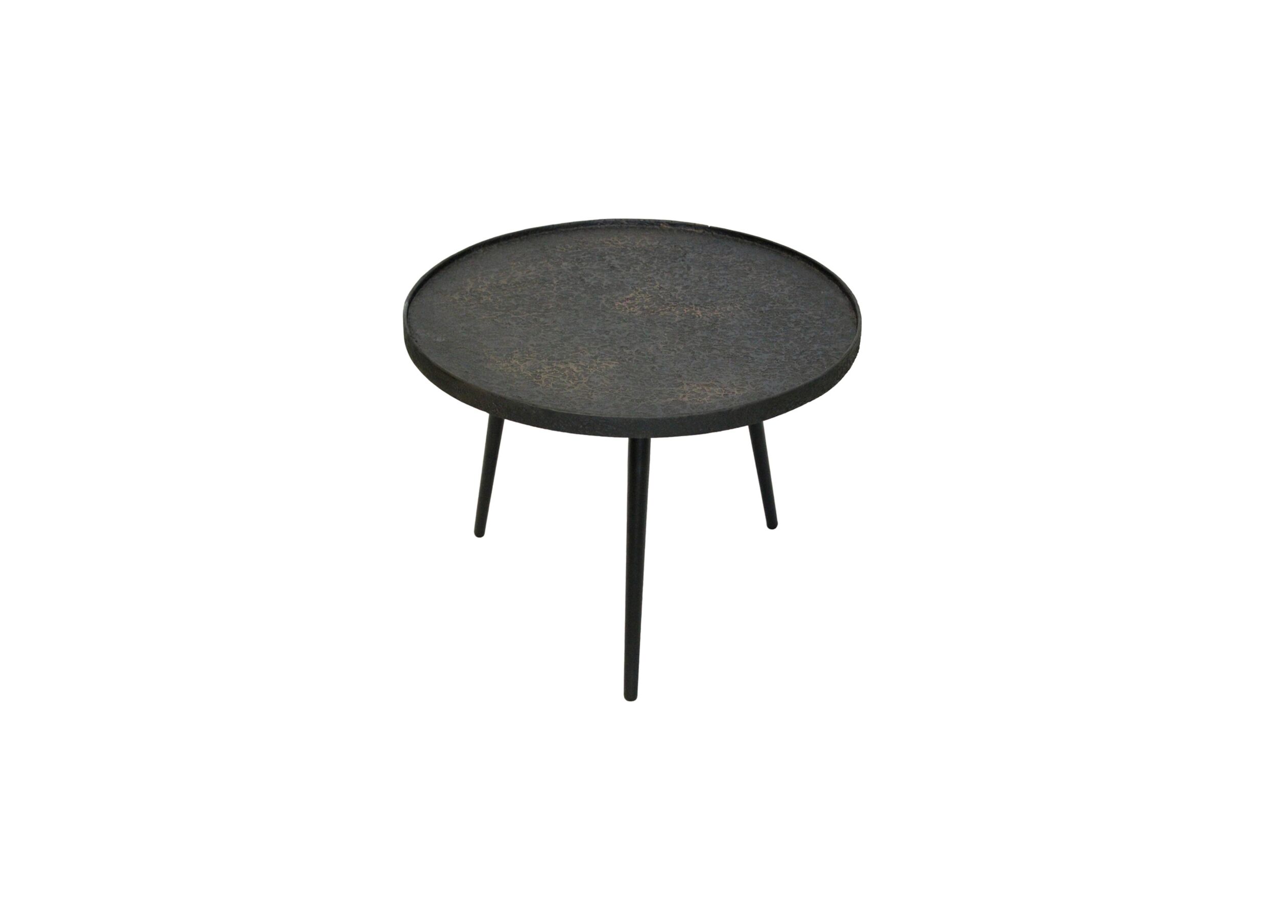 Salontafel Billy teak massief rond