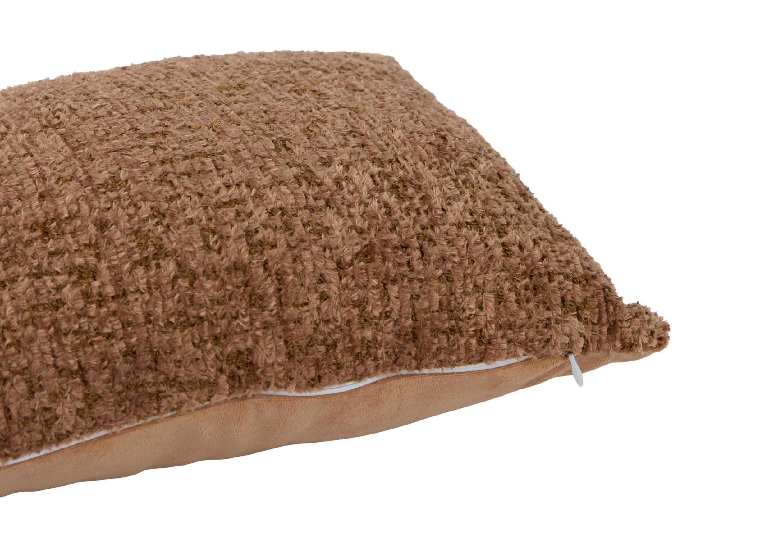 Detail - Coussin Esbly 60x30cm - tissu - vieux rose