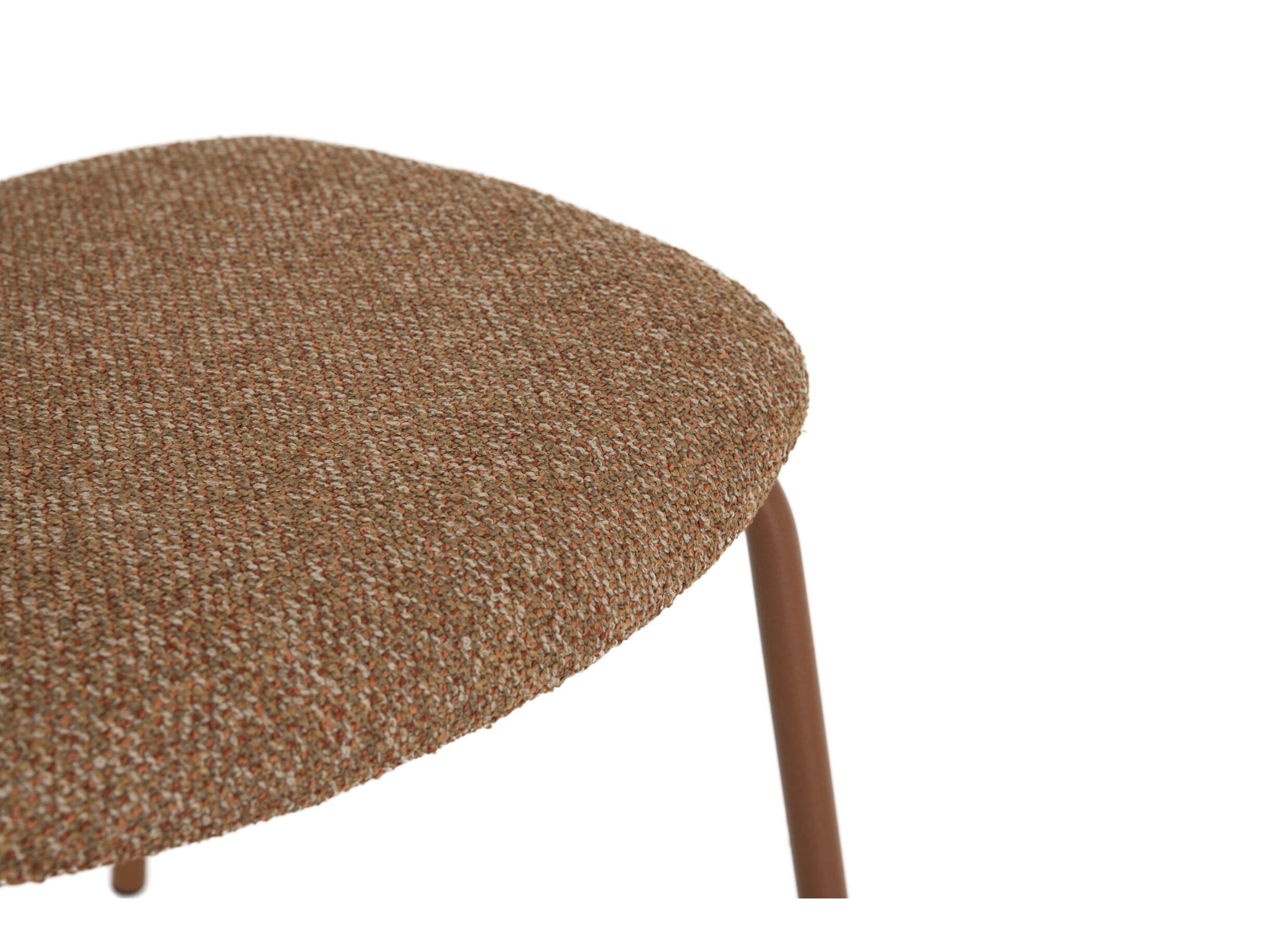 Chaise Bistro 47x57x79cm - fibre polyester - orange