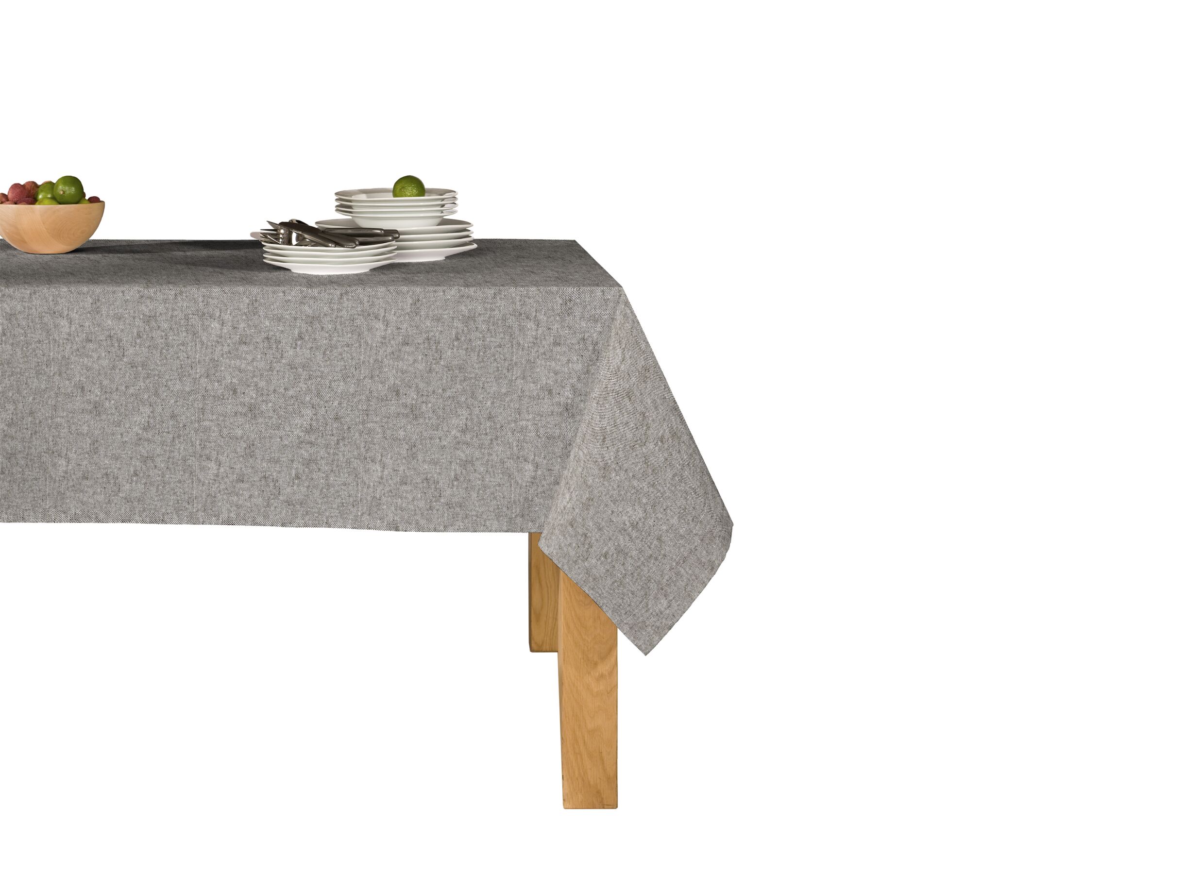 Tafelkleed Prasel 138x240cm zwart