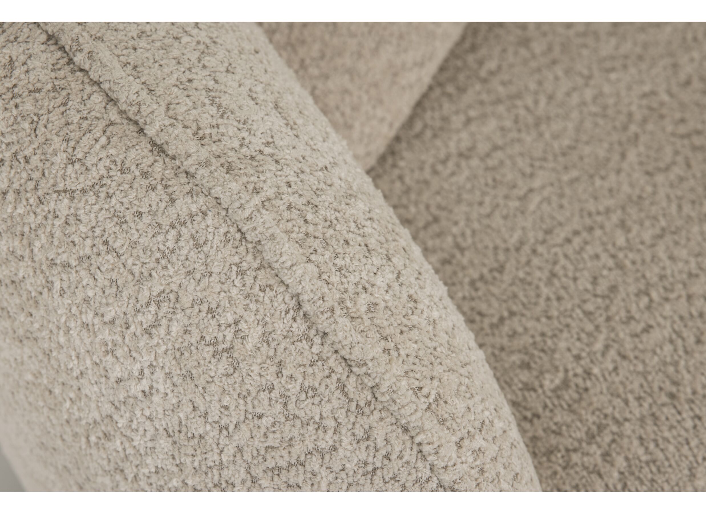 Detailfoto - Zetel Momo 2-zit - polyestervezel - beige