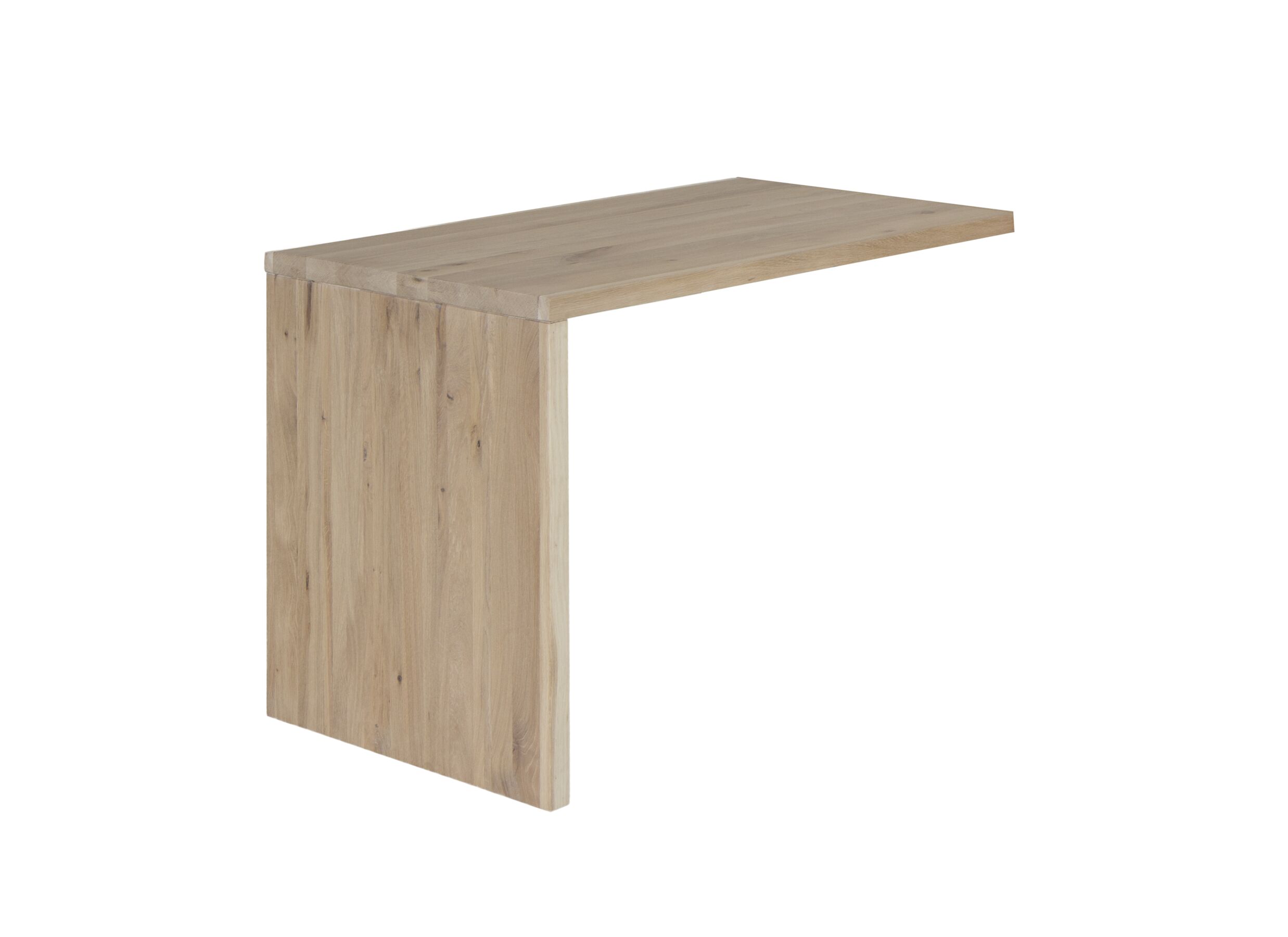 Table d'extension Yoda chêne massif 100x65x76cm - Table d'extension Yoda 100x65x76cm - chêne massif - naturel
