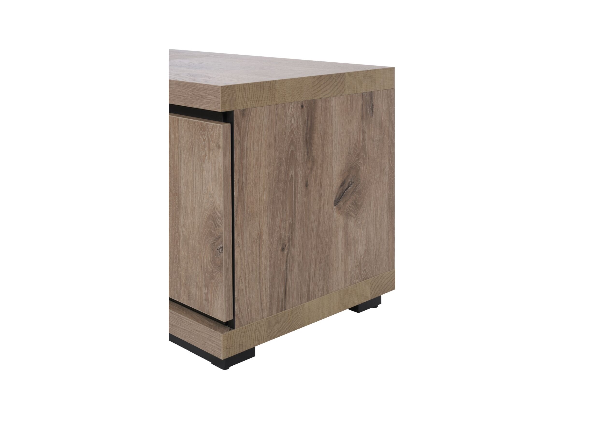 Meuble TV Stefan 155cm - film décoratif - canyon oak