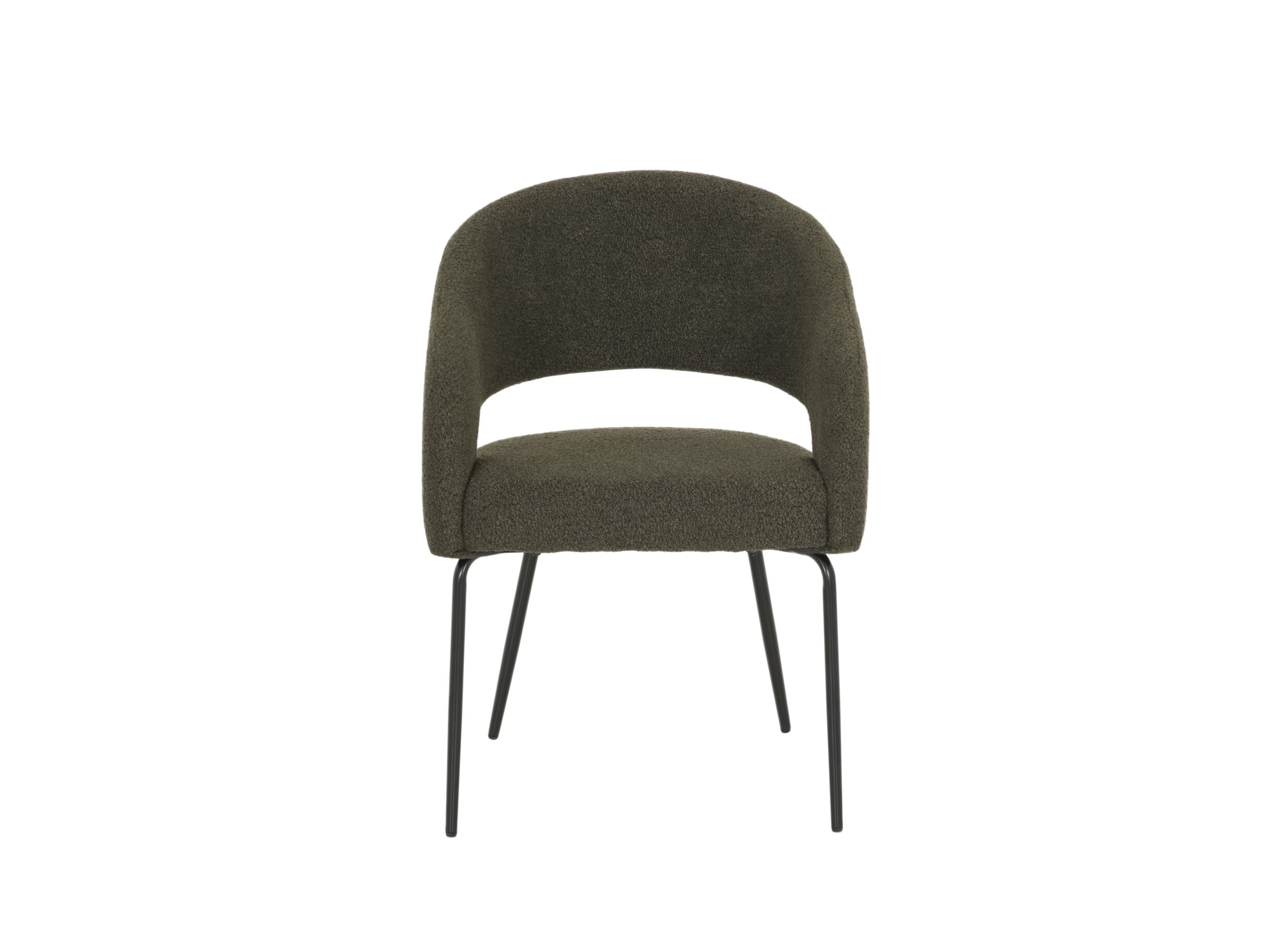 Stoel Agis 56x55x82cm - stof - groen