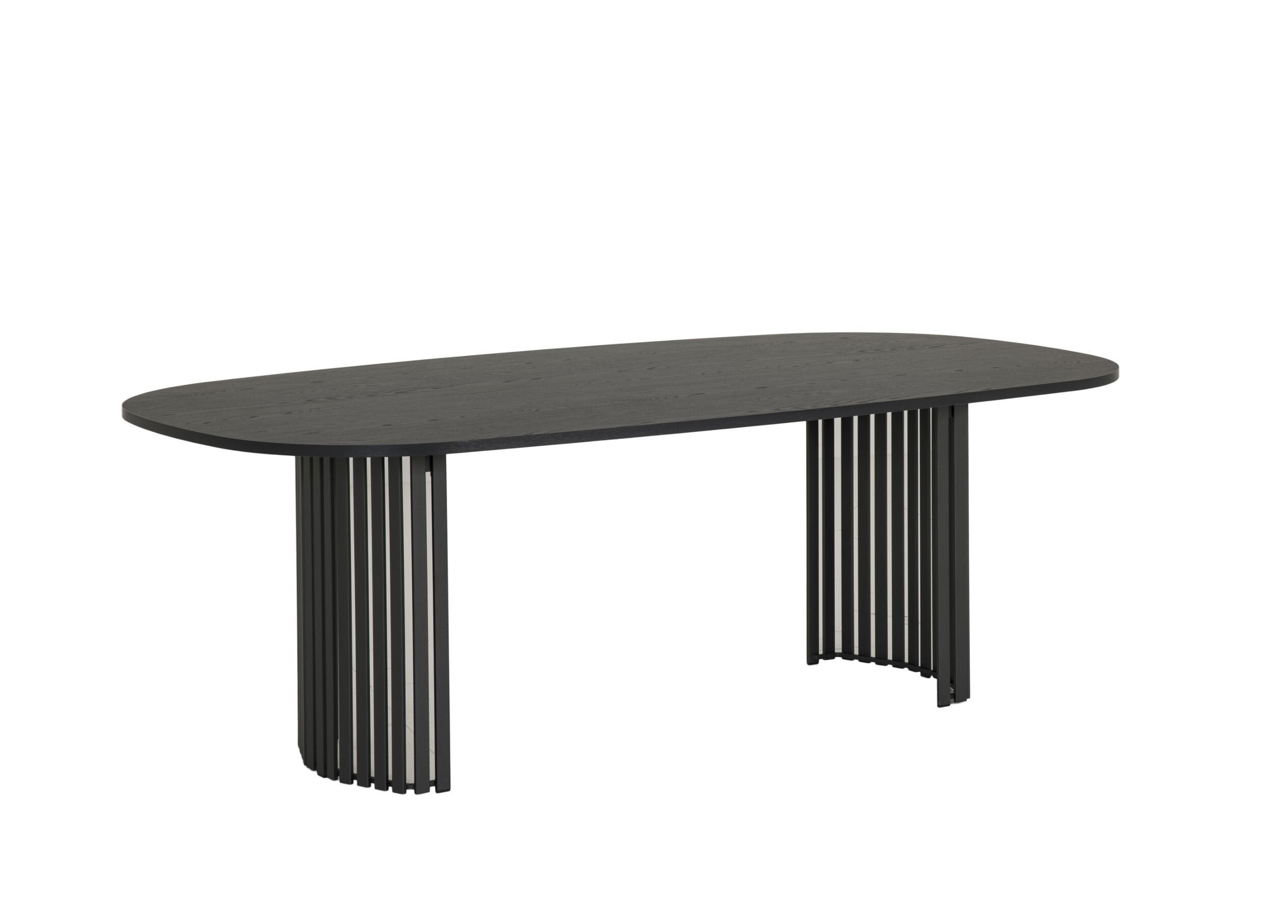 Tafel Canvas 220x120cm - decor - zwarte eik - Tafel Canvas 220x120cm - decor - zwarte eik