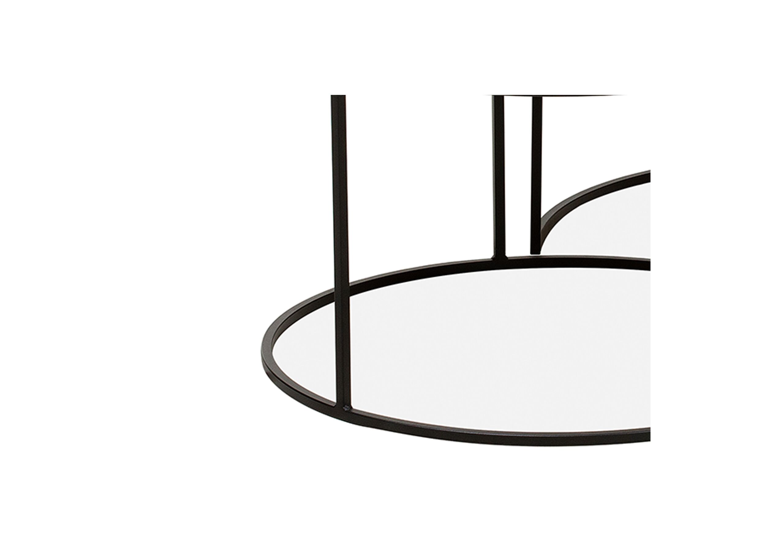 Table basse Windsor Ø65cm/Ø75cm - lamulux - naturel lot de 2