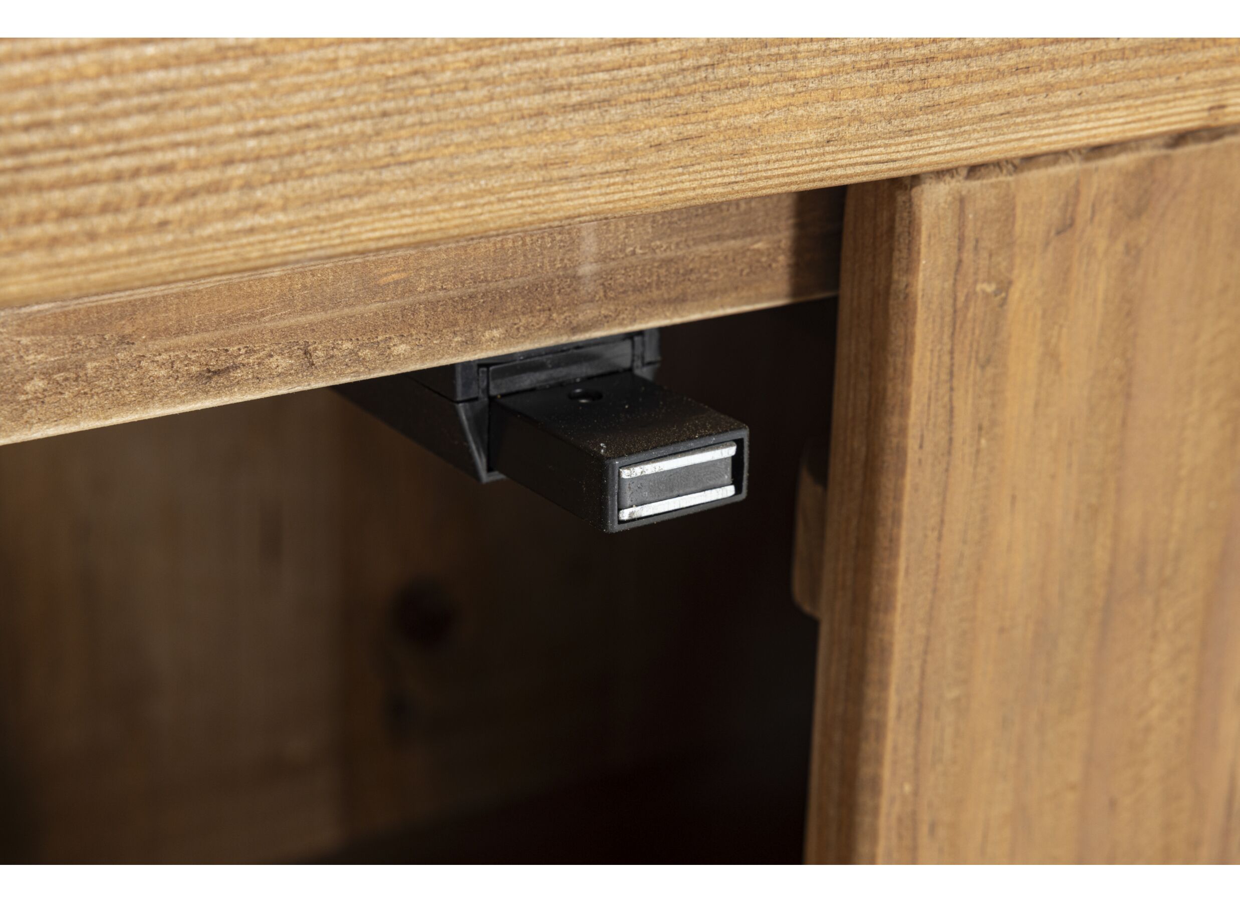 Detail - Buffet Cattaneo 210cm - bois de pin recyclé - naturel