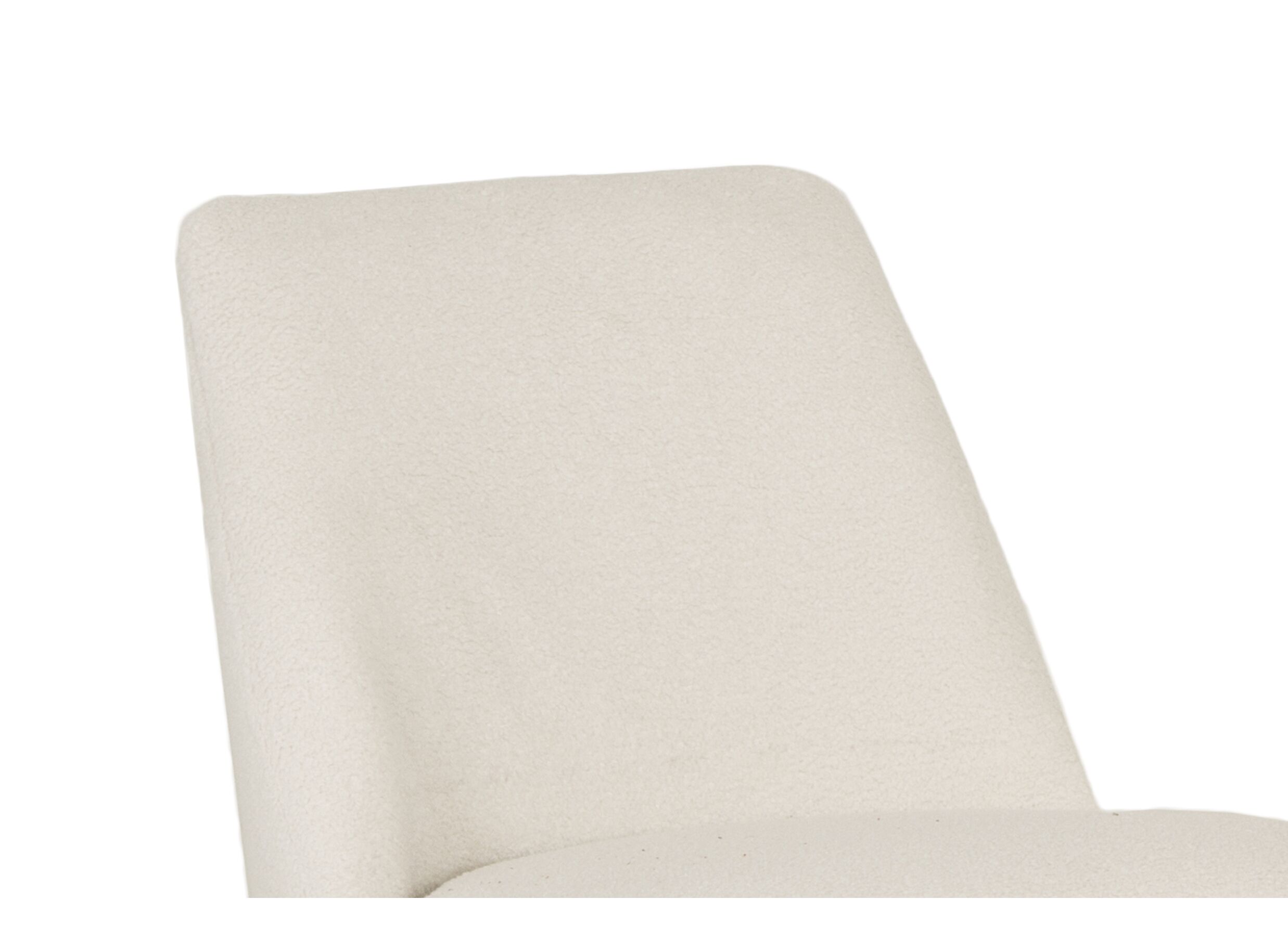 Fauteuil Yoyo 56x73x77cm - tissu -craie