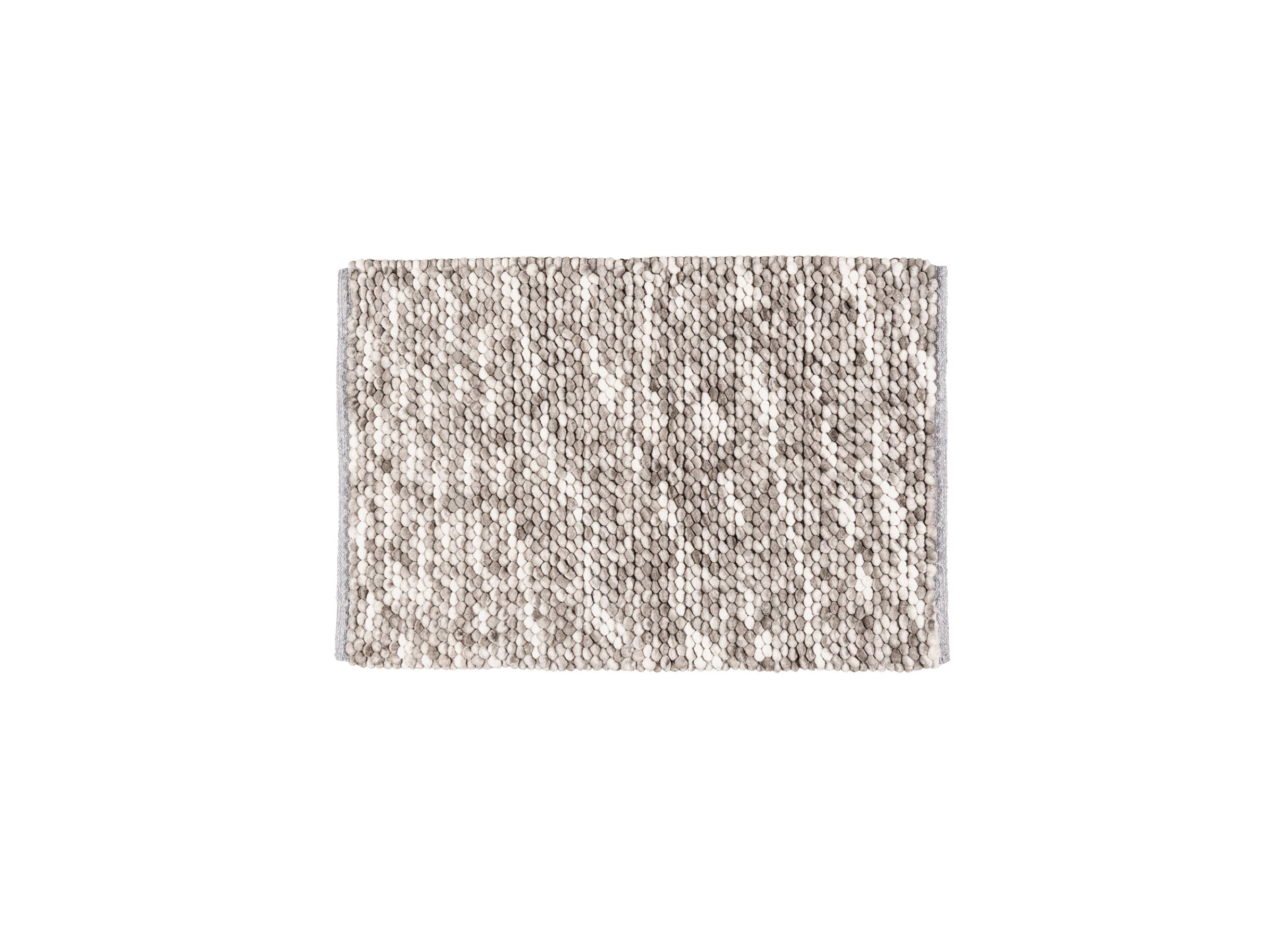 Tapis de bain Urdu 60x90cm taupe - Tapis de bain Urdu 60x90cm taupe