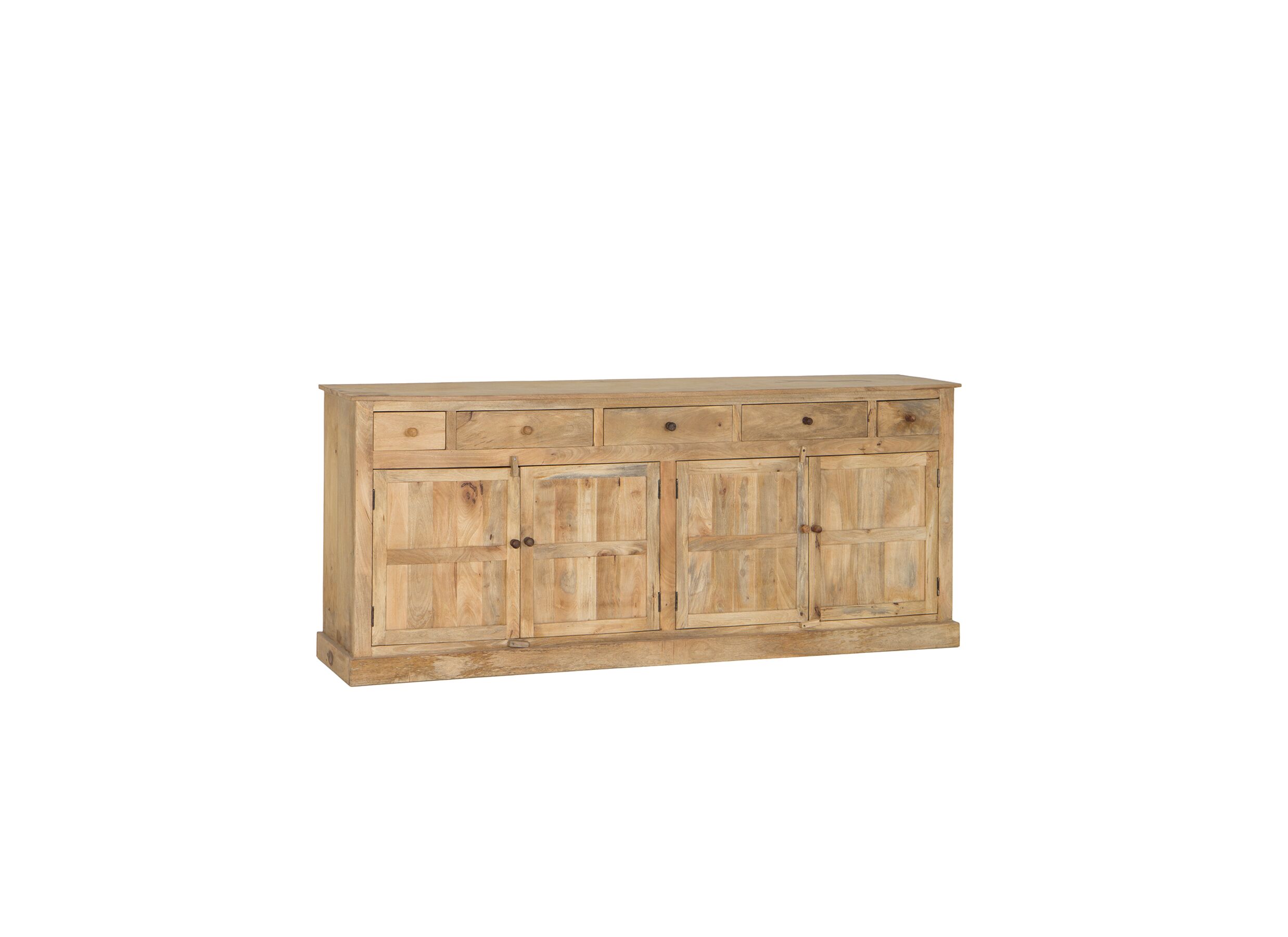 Dressoir Capriccio 237x40cm - mango massief - naturel