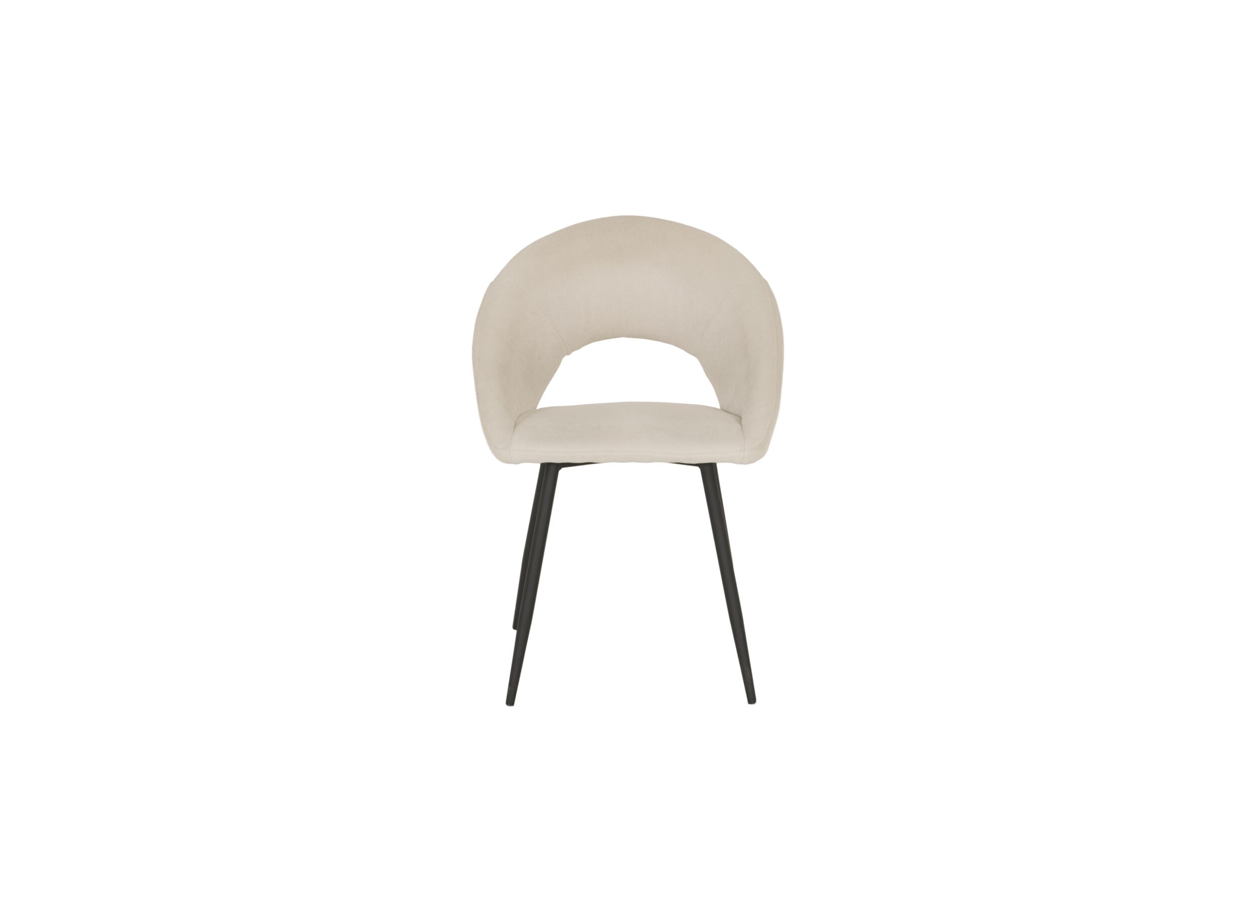 Overzichtsfoto - Stoel Imago 57,5x54,8x82.5cm - stof - beige