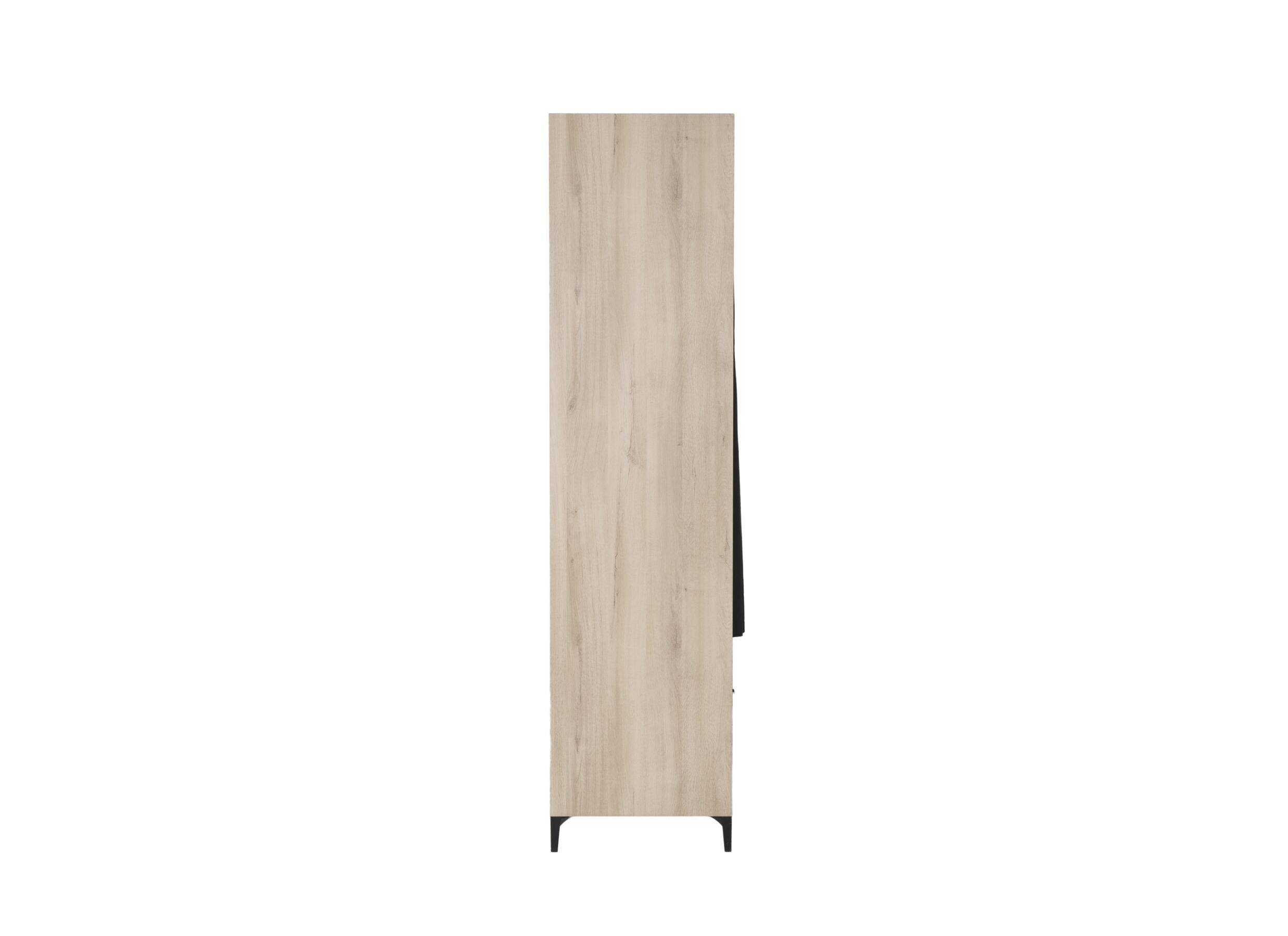 Aperçu - Garde-robe Quotidien 122x53x216cm - décor - chêne kronberg & noir