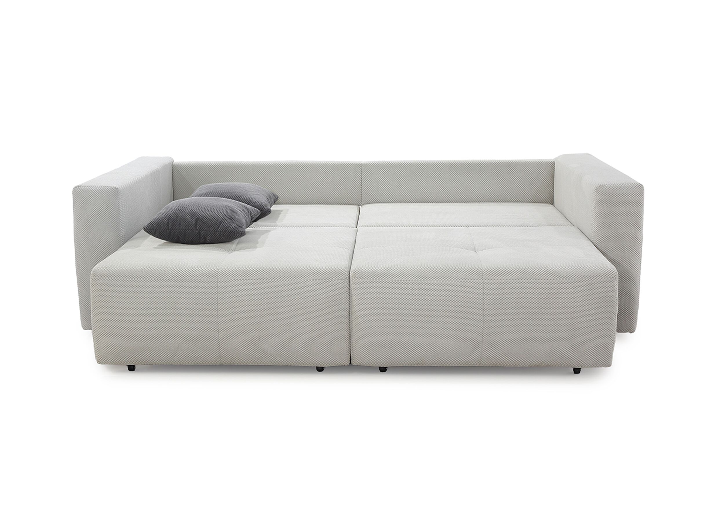 Overzichtsfoto - Zetel Relax Bigsofa 4-zit - stof - beige