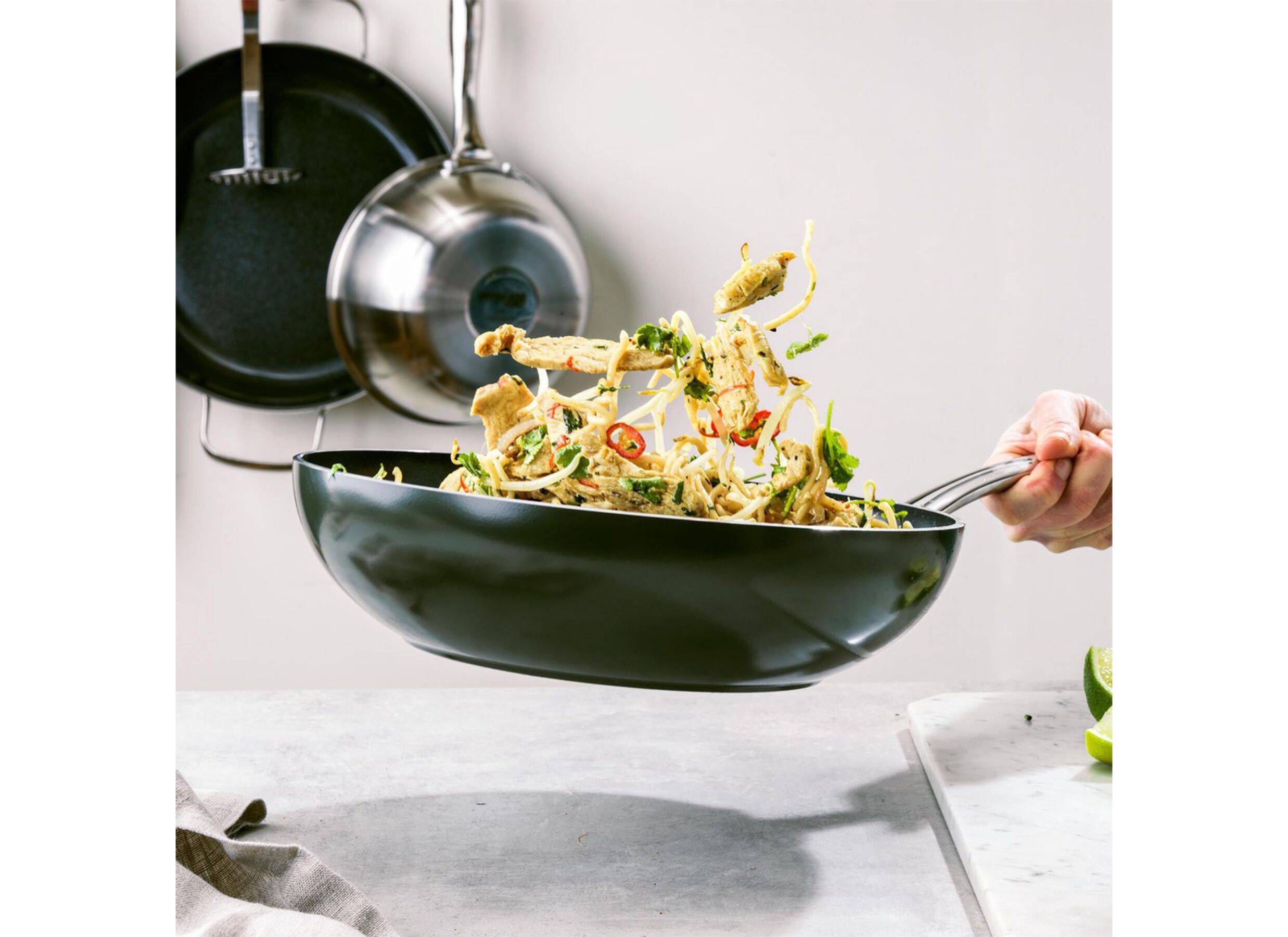 Foto ambiance - Dagelijkse Kost wok Ø28cm