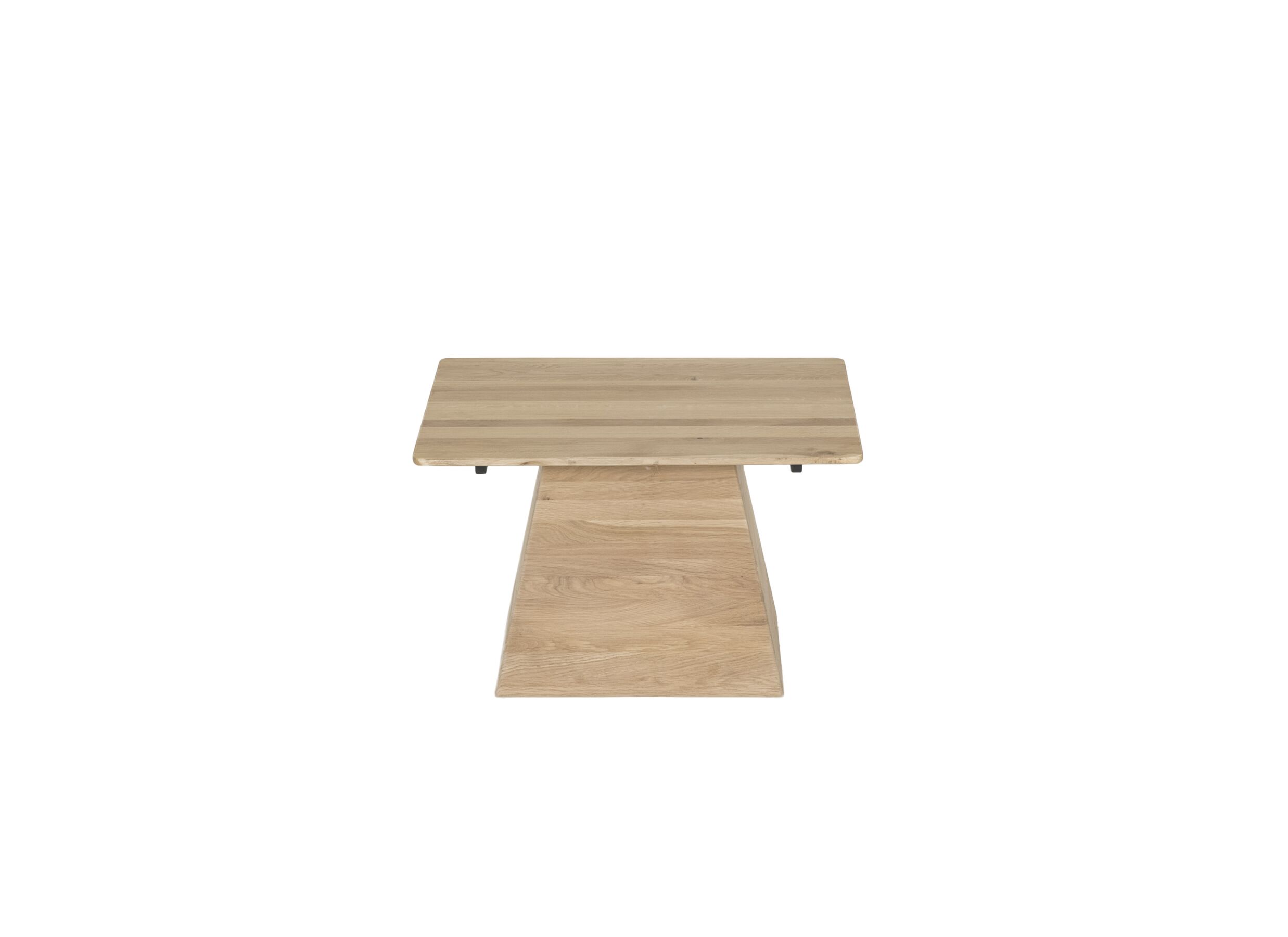 Aperçu - Table basse Float 60x60x38cm - chêne massif - naturel