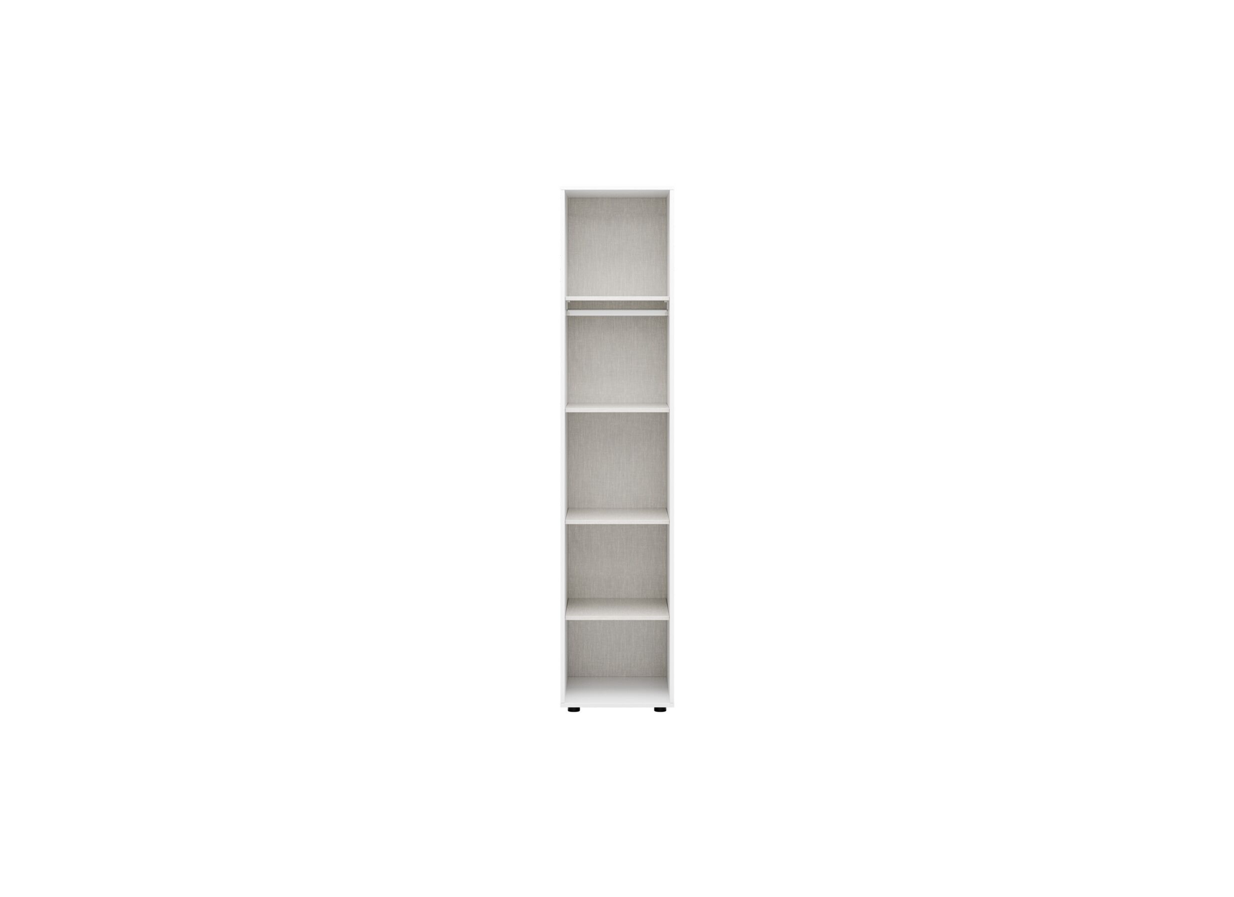 Disposition - Garde-robe Oryana 45cm - mélamine - brilliant blanc