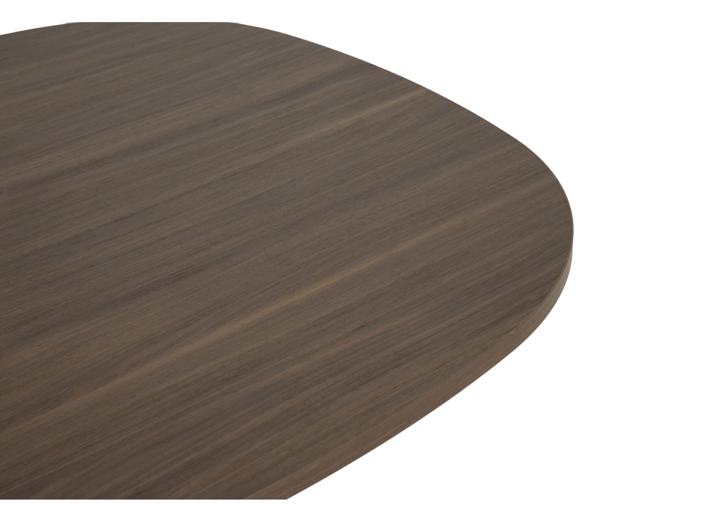 Table Onyx 120x120cm - HPL - noyer
