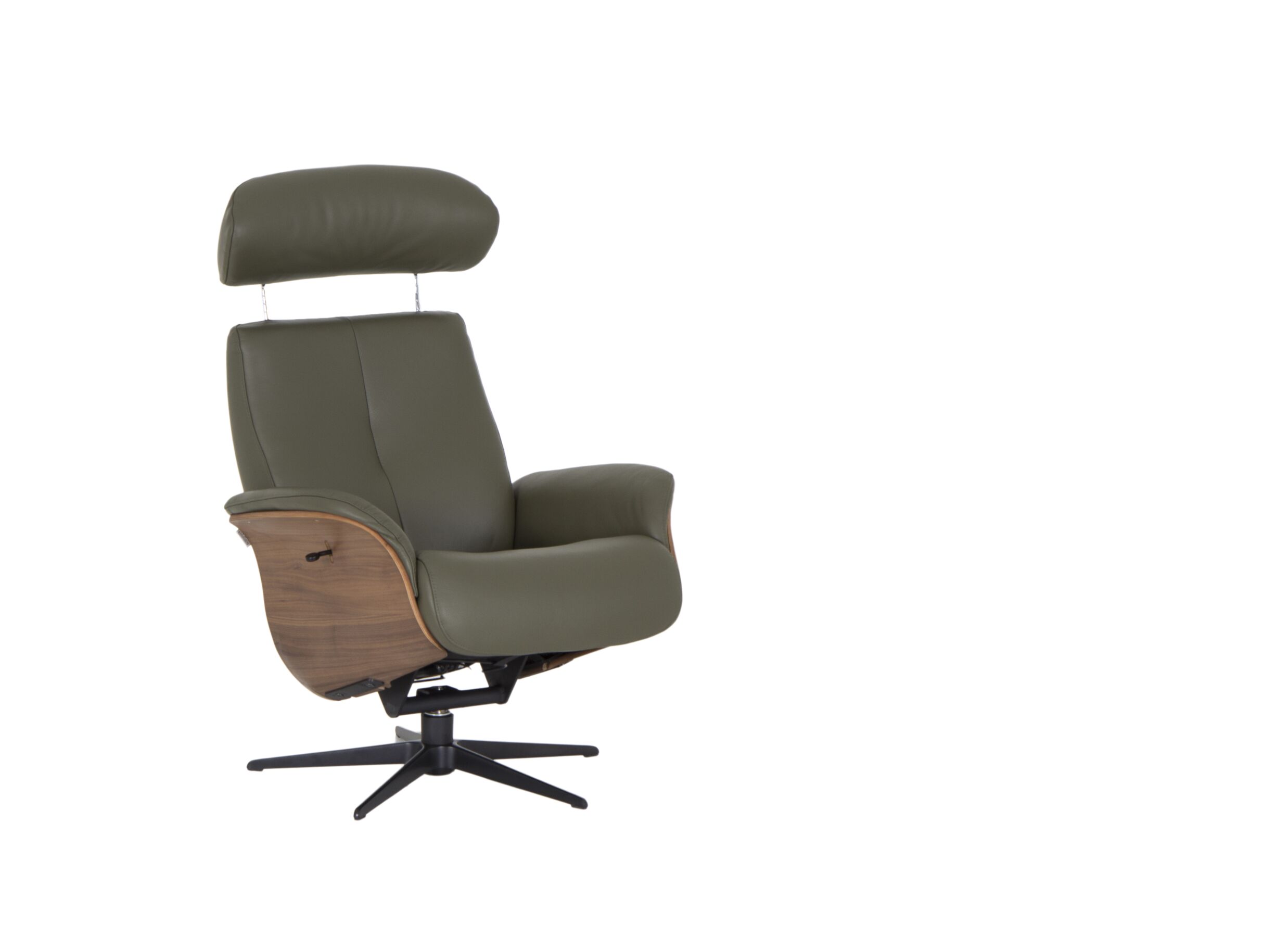 Plus Important - Fauteuil relax Relax 7600 cuir - hunter & bois
