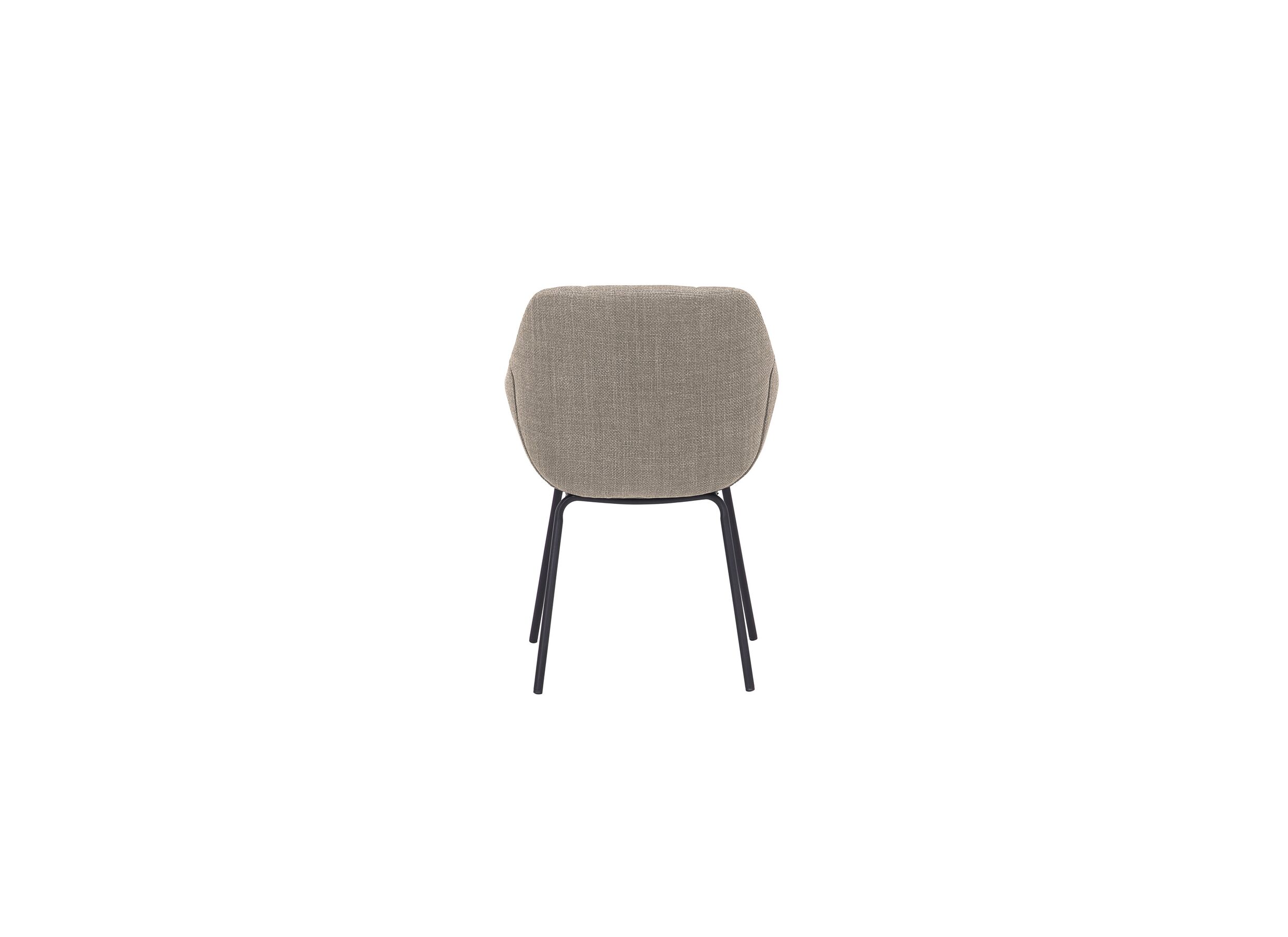 Overzichtsfoto - Stoel Navajo 57,5x65x85cm - stof - beige