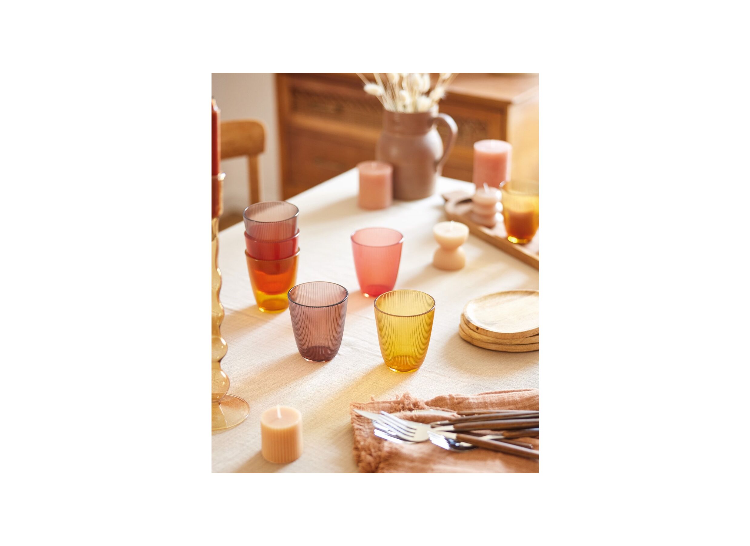 Foto ambiance - Verre Concepto Stripy 31cl
