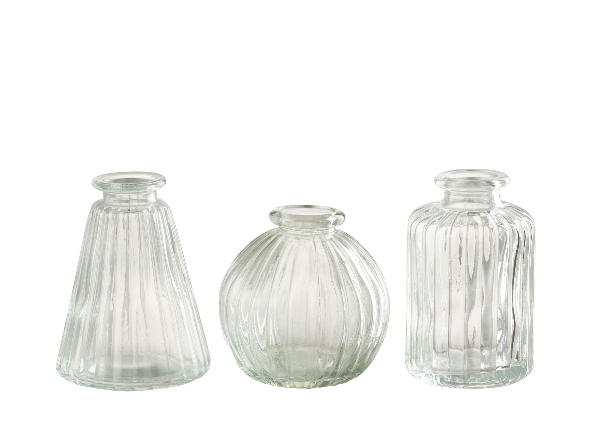 Vaas Tola H8cm - glas - transparant - Vaas Tola H8cm - glas - transparant